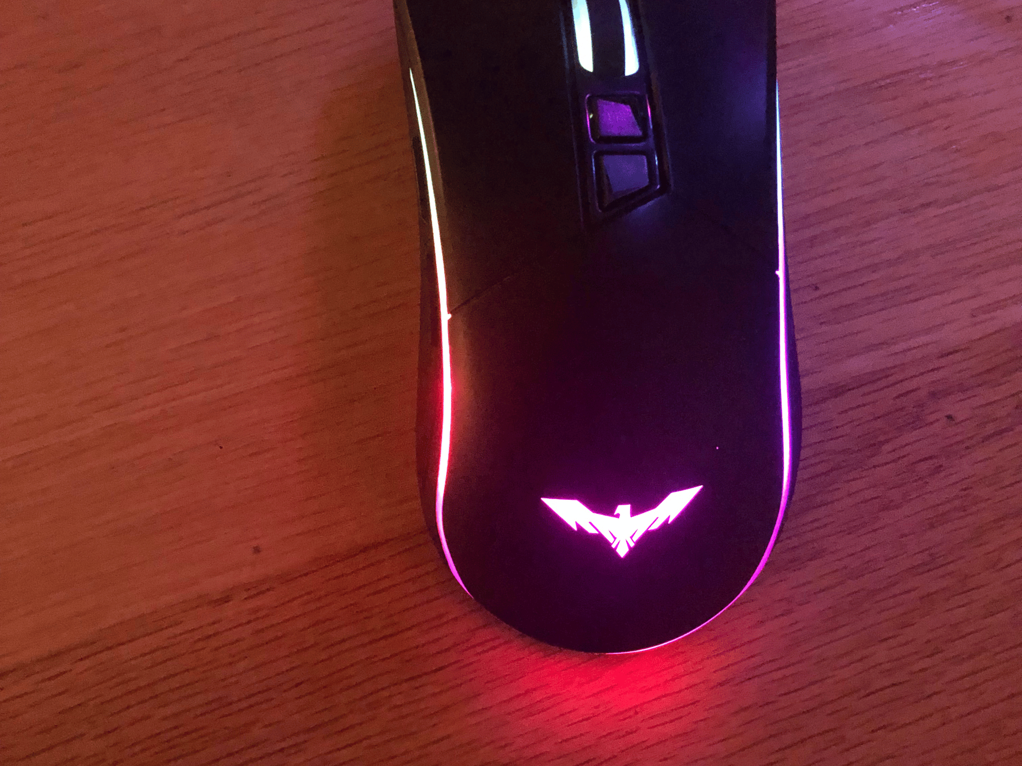 Tape modded gaming keyboard and mouse combo