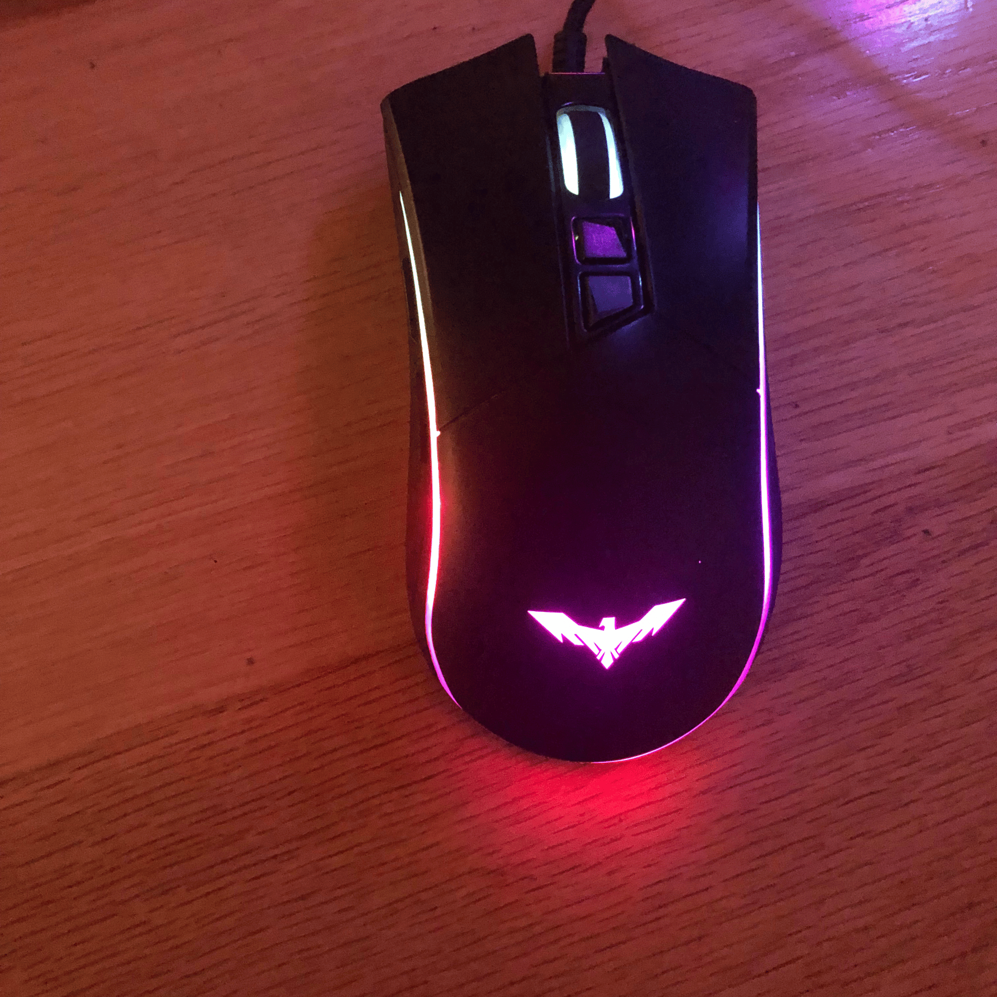 Tape modded gaming keyboard and mouse combo