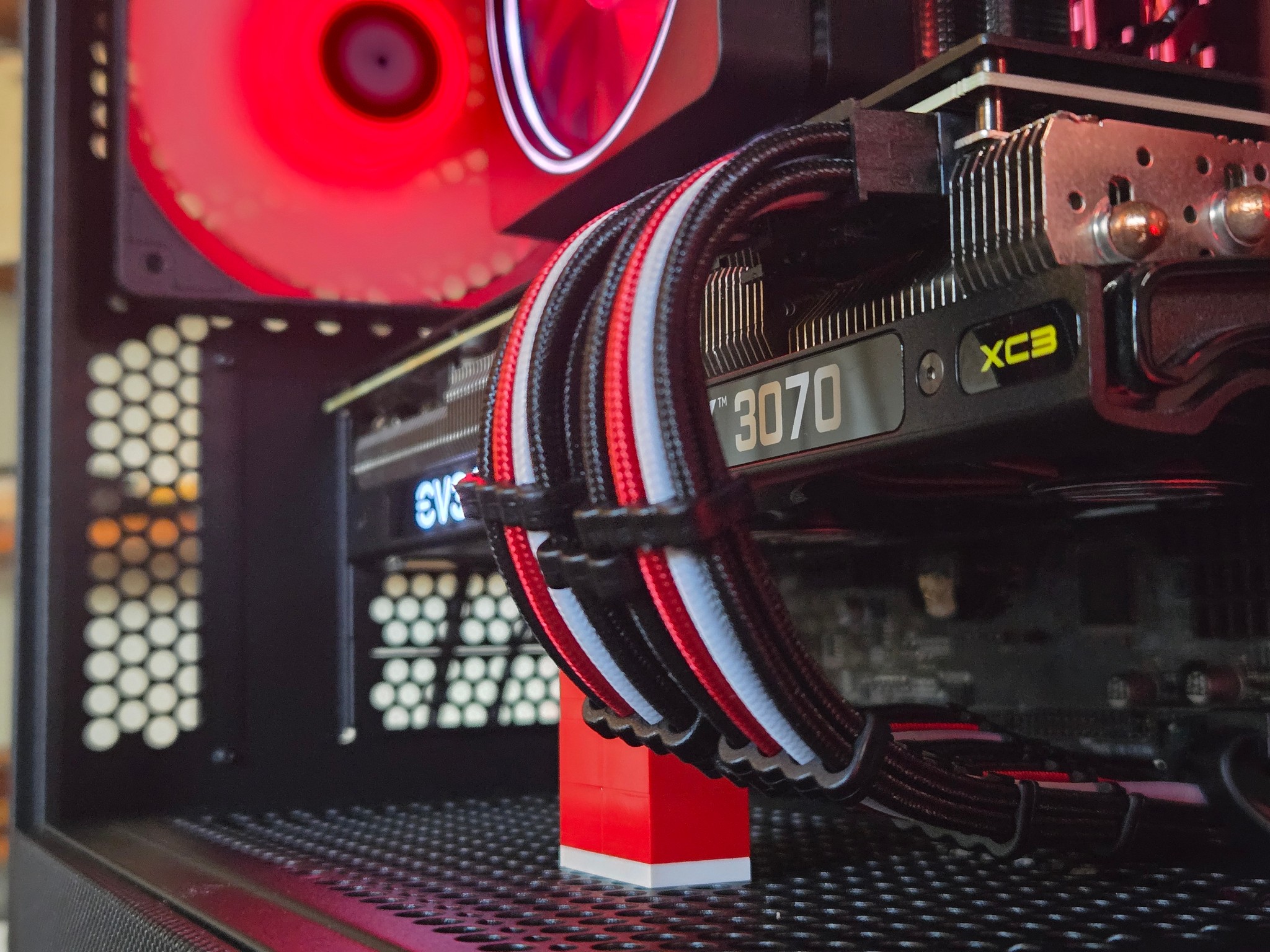 1440P Red + Black Gaming PC | Ryzen 5 | RTX 3070 | 16GB | 1TB | 600W | ARGB