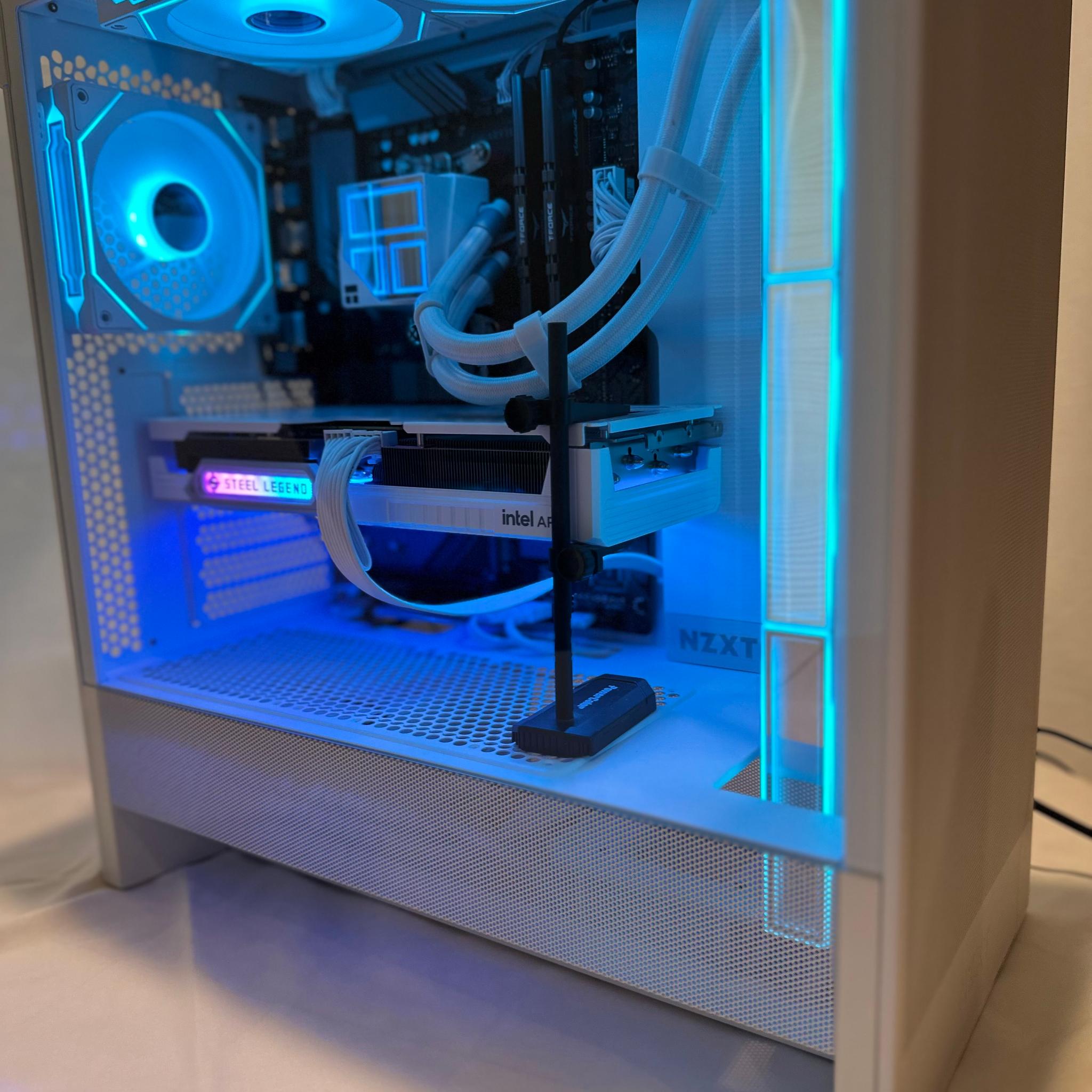 R7 5700X3D / ASRock Steel Legend OC Edition (Intel) ARC B580 12GB - Mid Tower Gaming PC