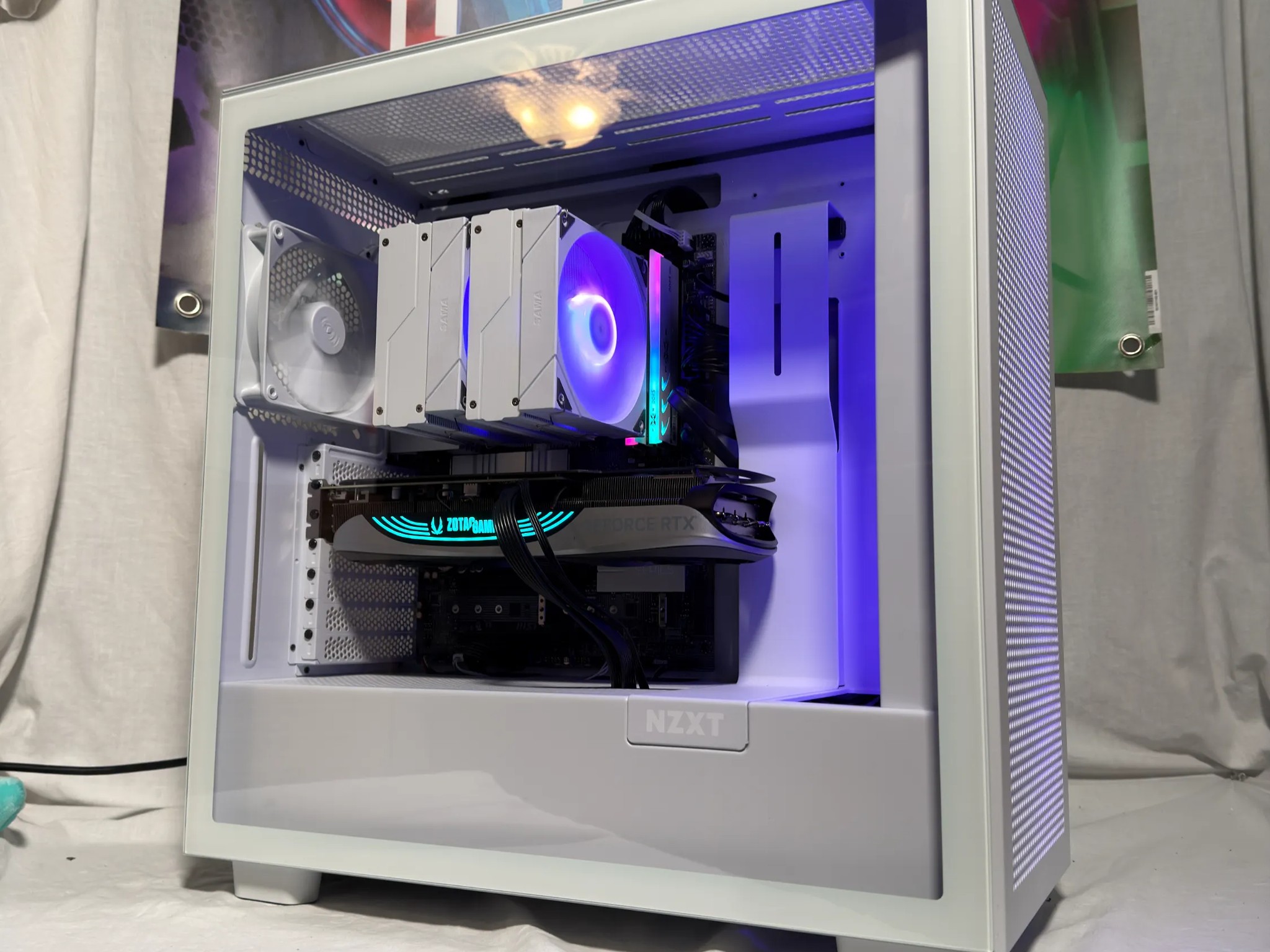 Intel Core Ultra 7 265k, Zotac RTX 4070TI Gaming PC