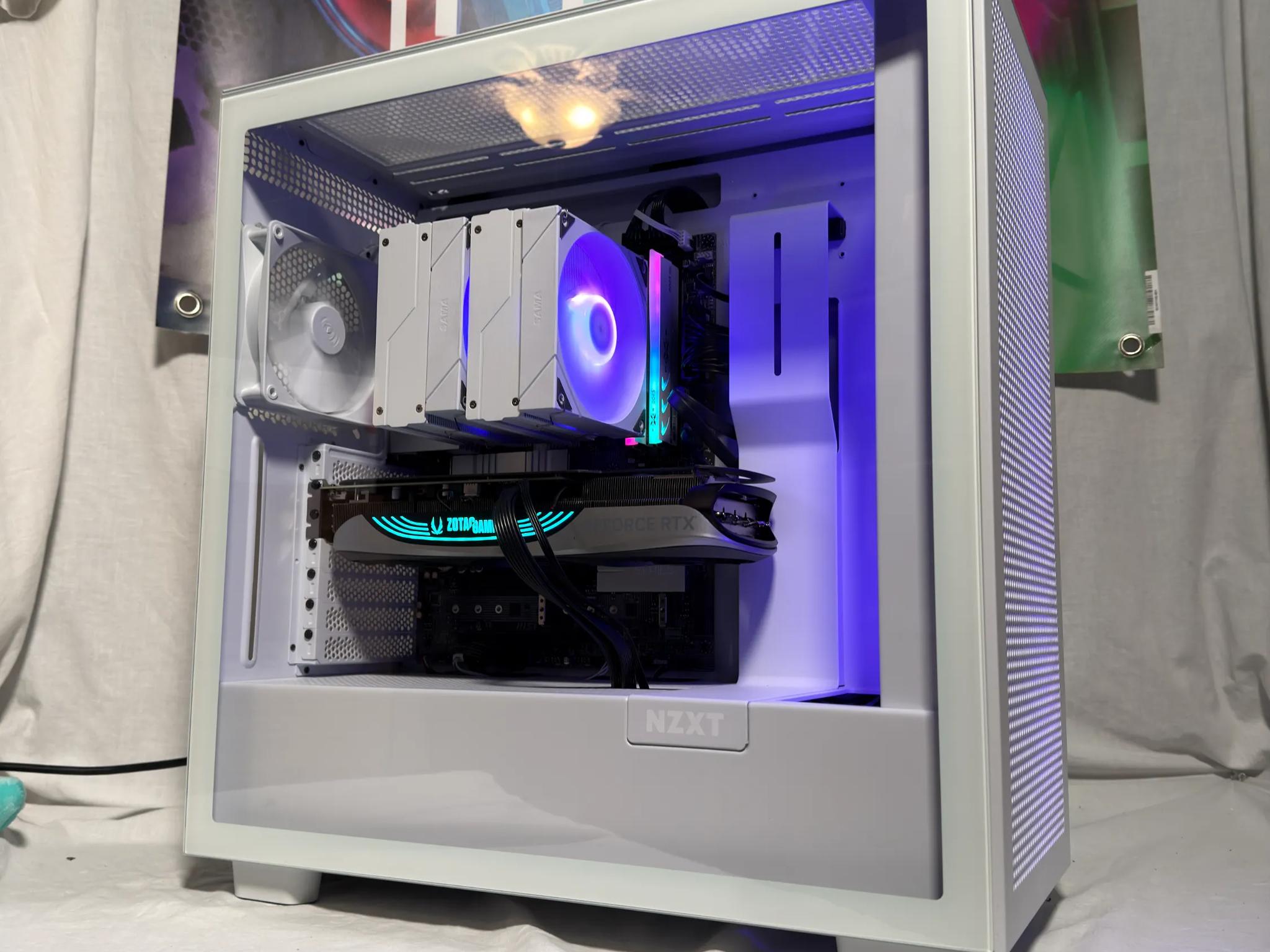Intel Core Ultra 7 265k, Zotac RTX 4070TI Gaming PC