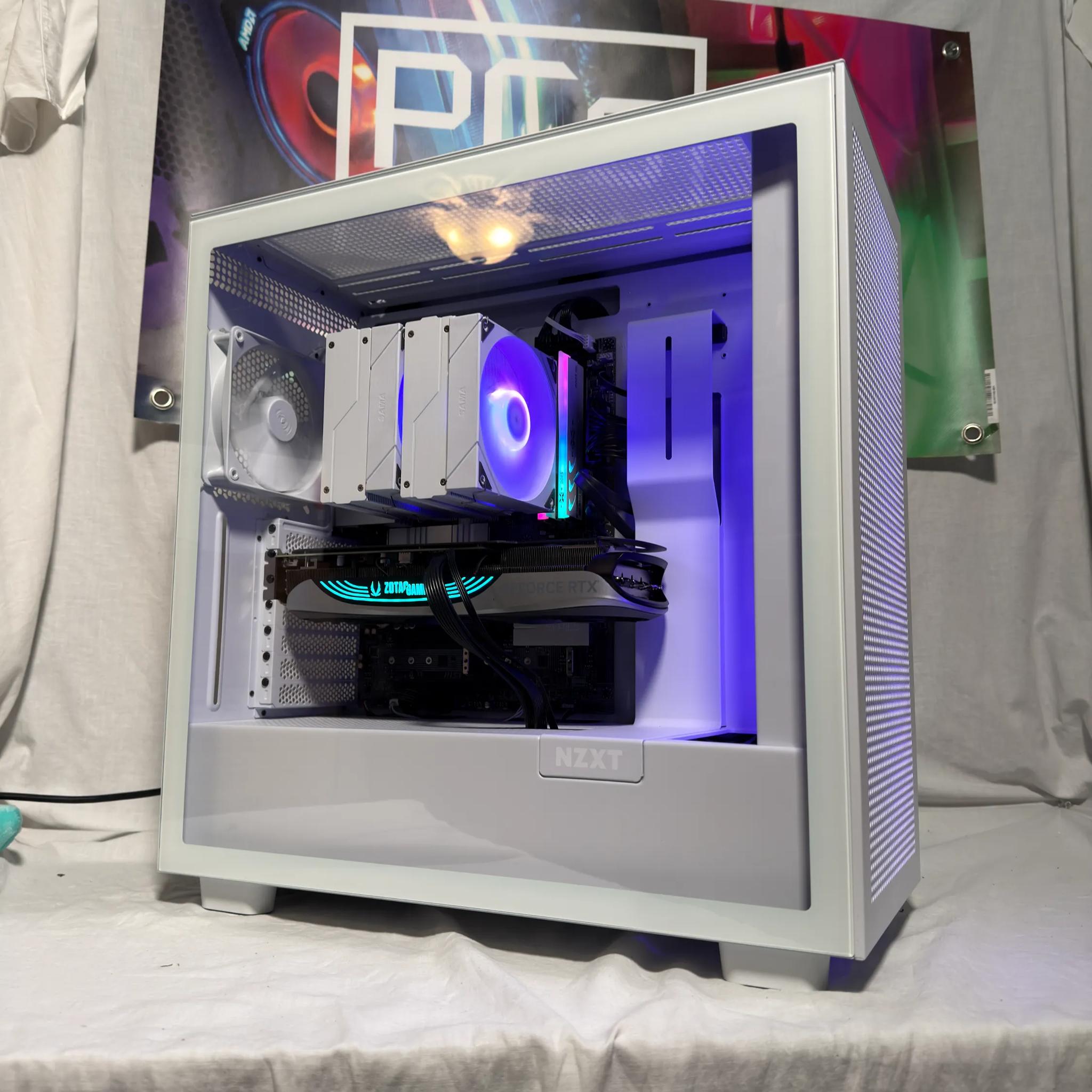 Intel Core Ultra 7 265k, Zotac RTX 4070TI Gaming PC