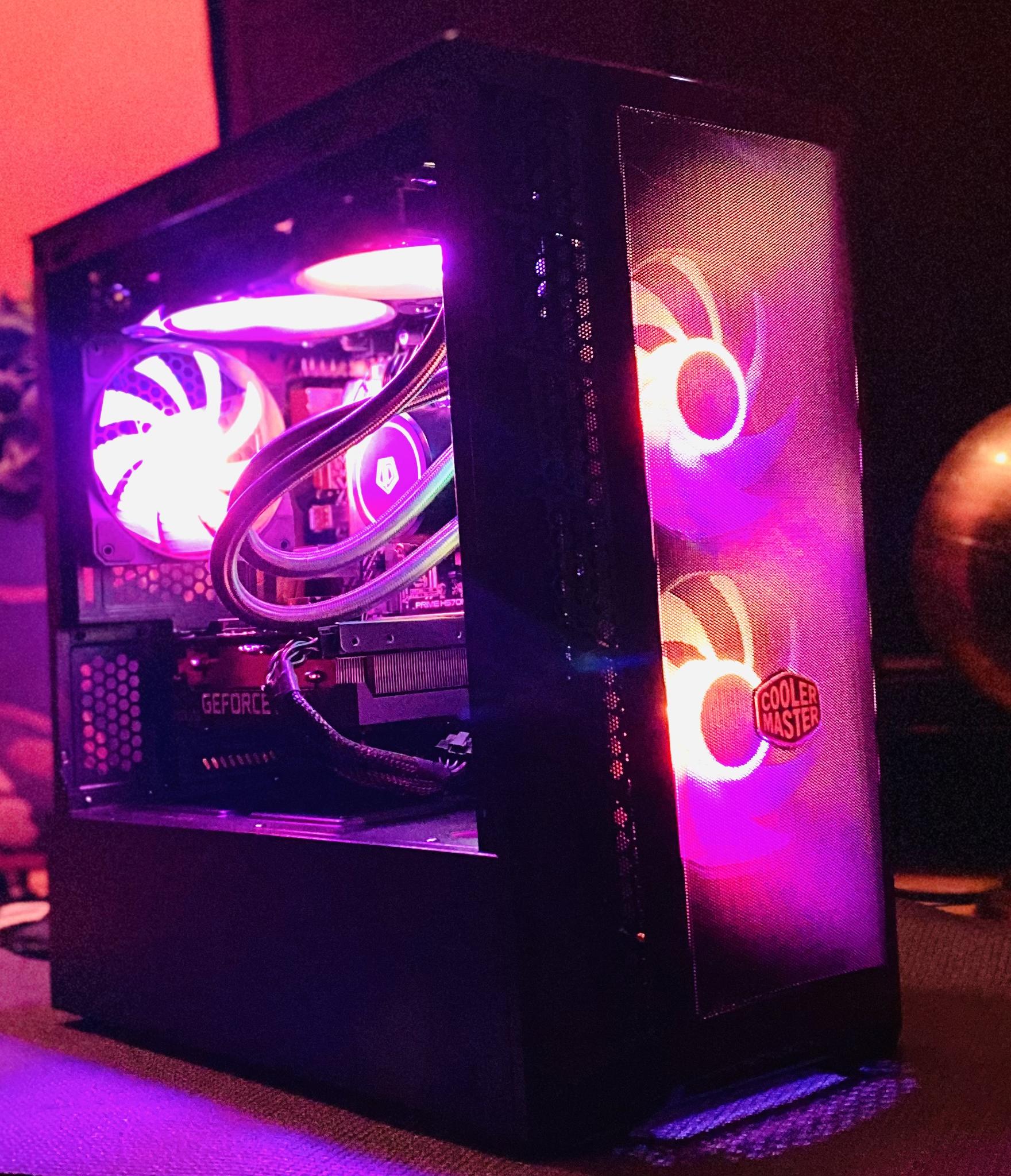 “Dark Comet” Intel 10105F (Comet ☄️ Lake)| RTX 3050| 16GB TFoRce RGB DDR4| NVMe/SSD=1TB | Windows 11