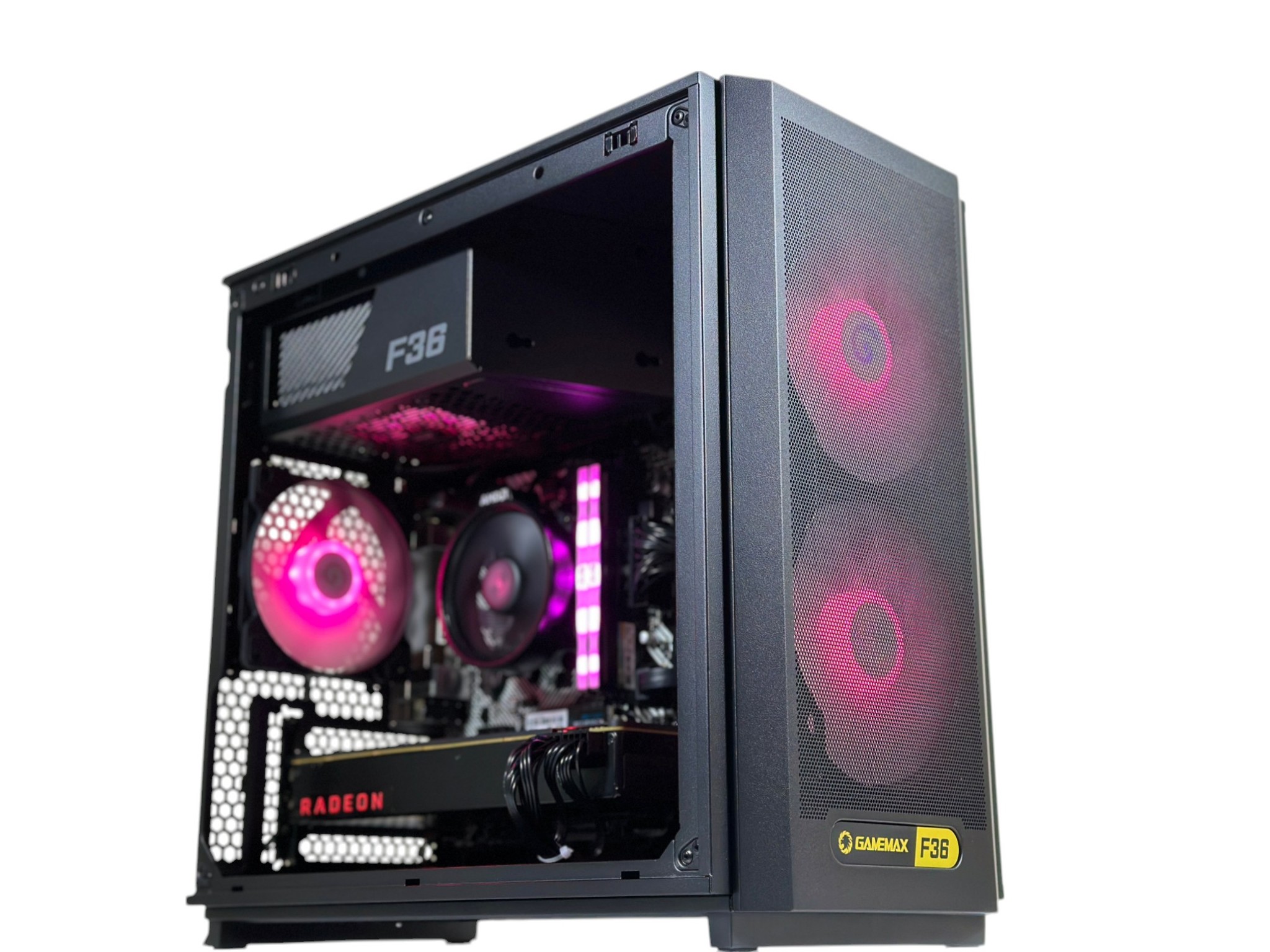 ⚫🤖⚔️Gaming PC🌌AMD RX VEGA 64 8GB🌌AMD Ryzen 2600 6 core🌌16GB DDR4🌌512GB SSD