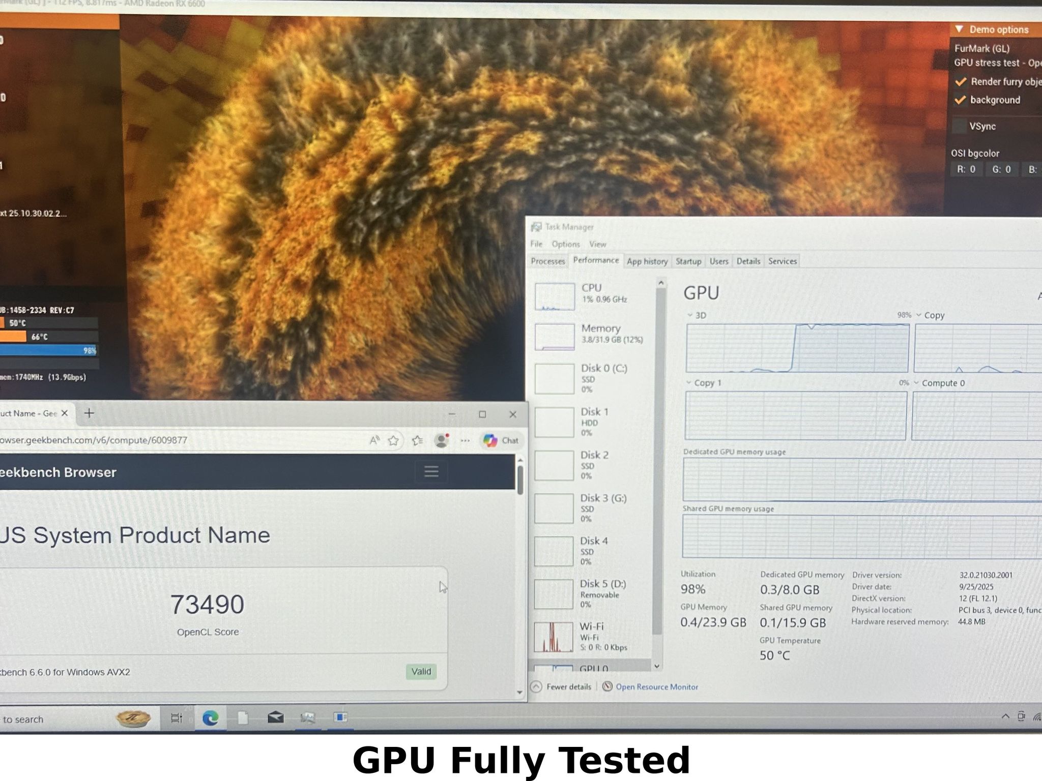 Radeon RX 6600 Gigabyte Eagle 8GB