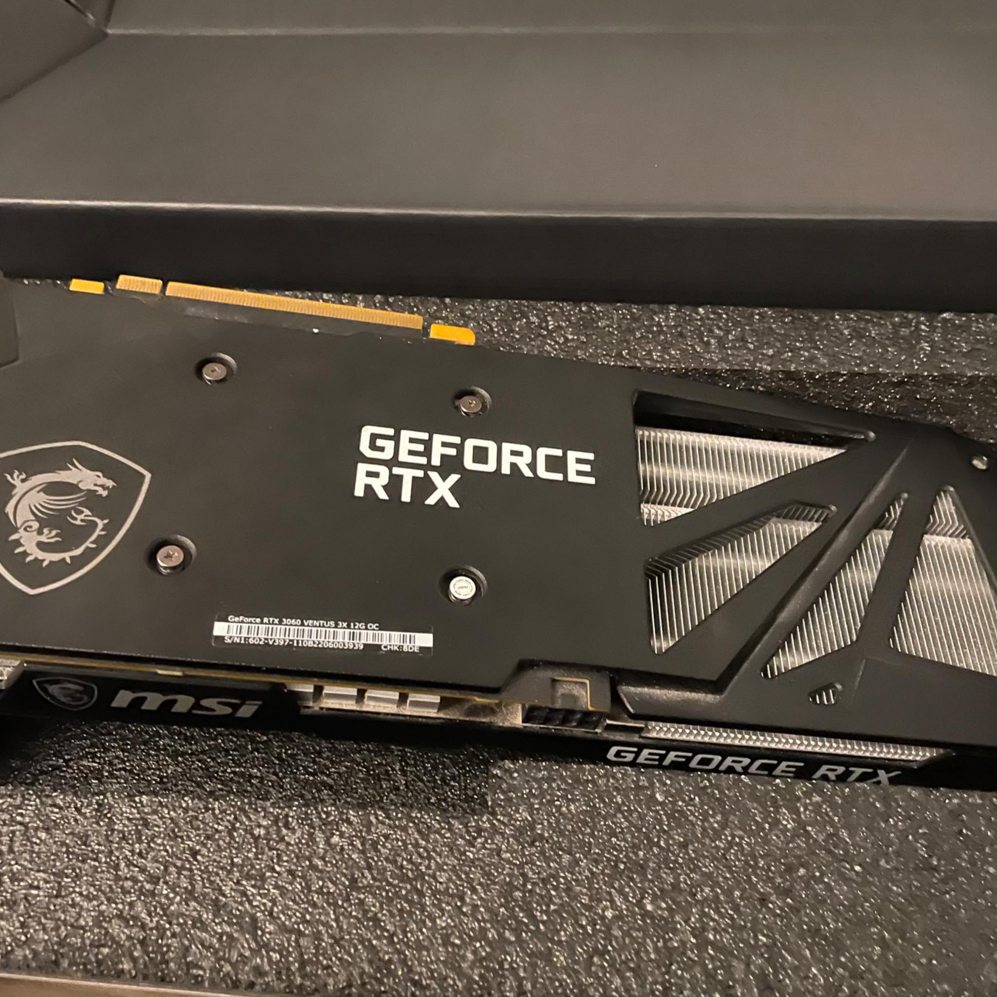 Msi Ventus rtx 3060 12gb