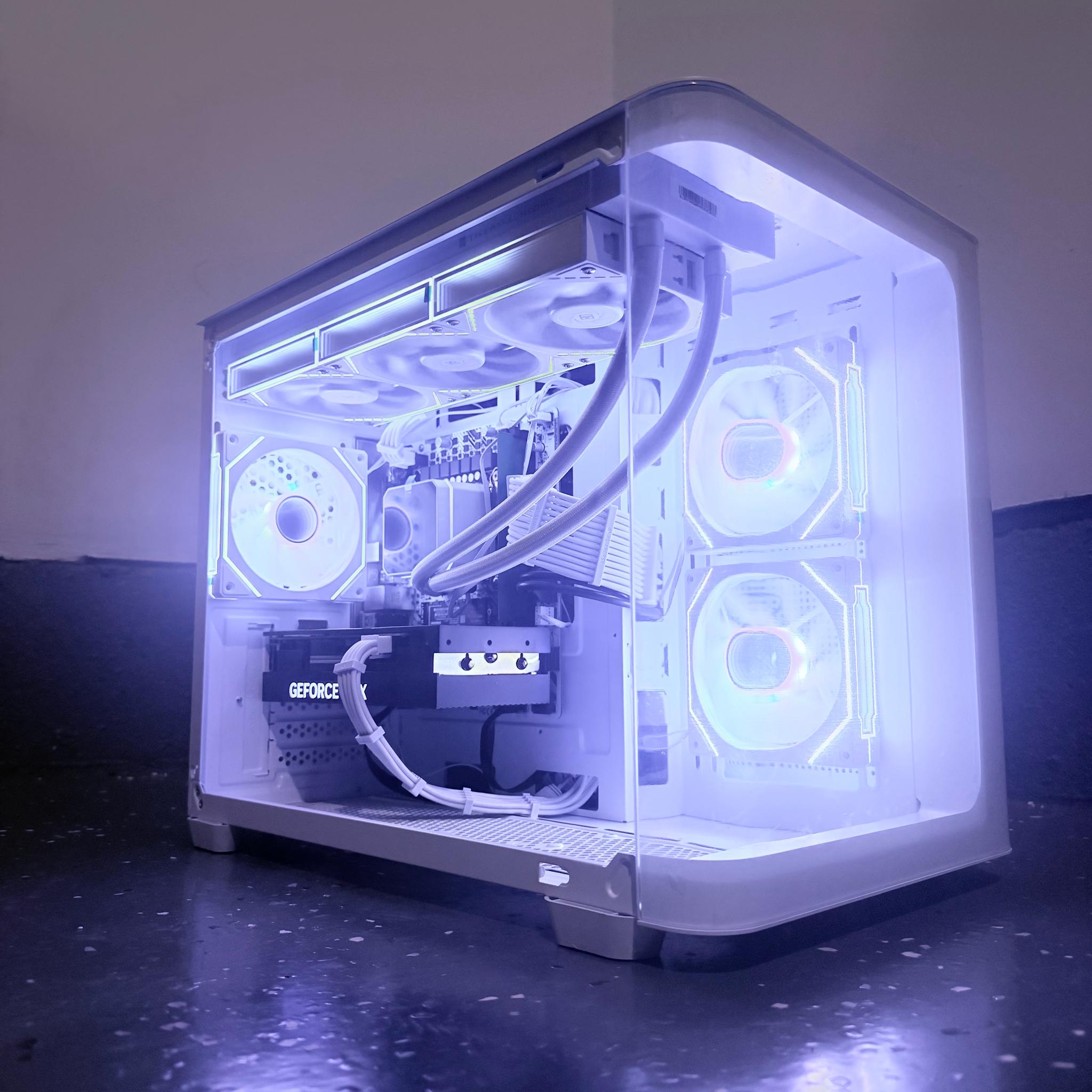 🌕"Lunar Veil"⚪️ | 1440p Gaming | RTX 4070 | i7 12700KF | 16GB DDR5 | 2TB SSD+2GB DRAM | Free Ship