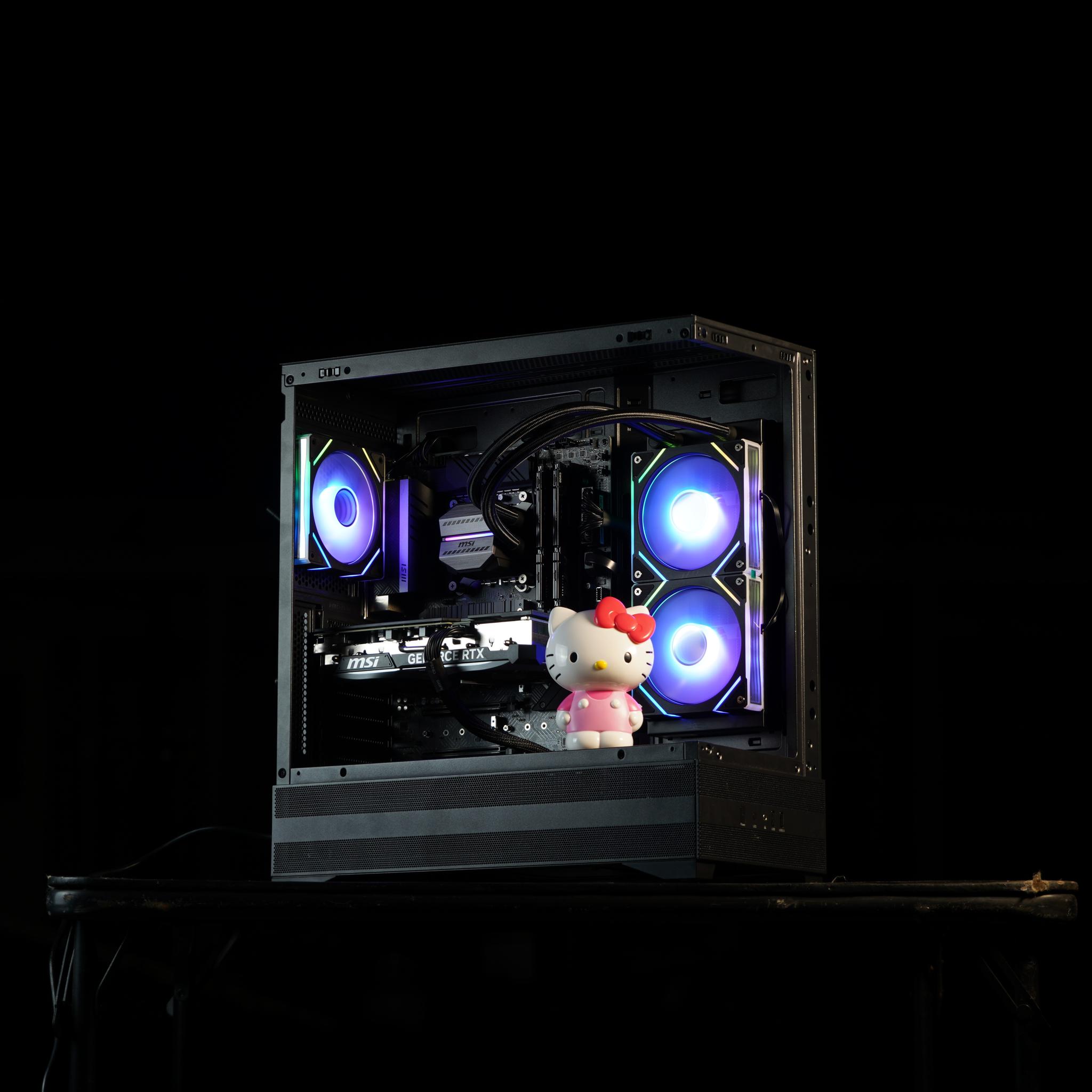 🦾 медуза - RTX 4070Ti | Intel Core i7 13700F | 32GB DDR5 | 1TB | WiFi/BT Gaming PC 🪖
