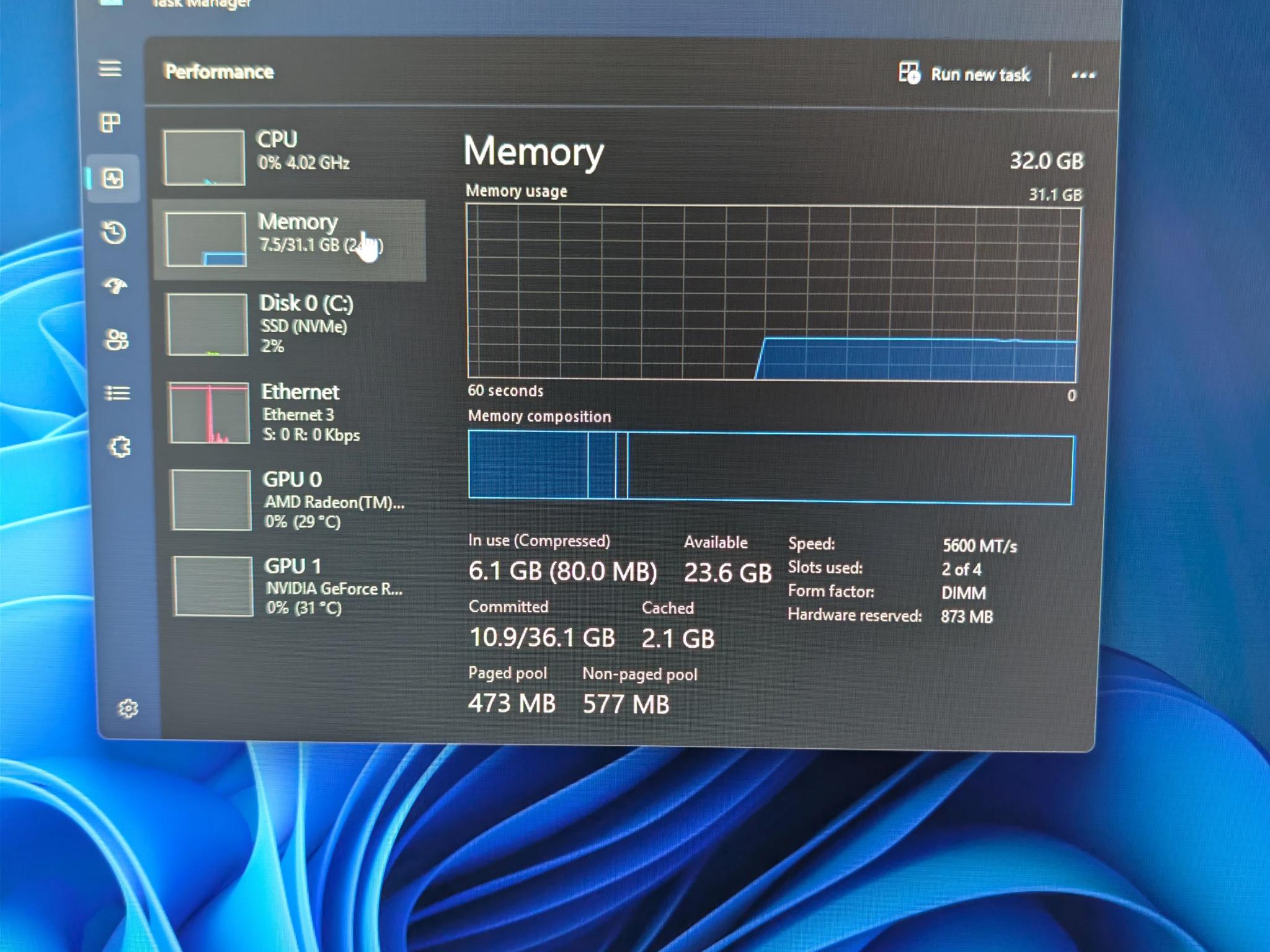 Ryzen 7 7800X3D | RTX 4060 8GB | 32GB DDR5 RAM 5600MT/s
