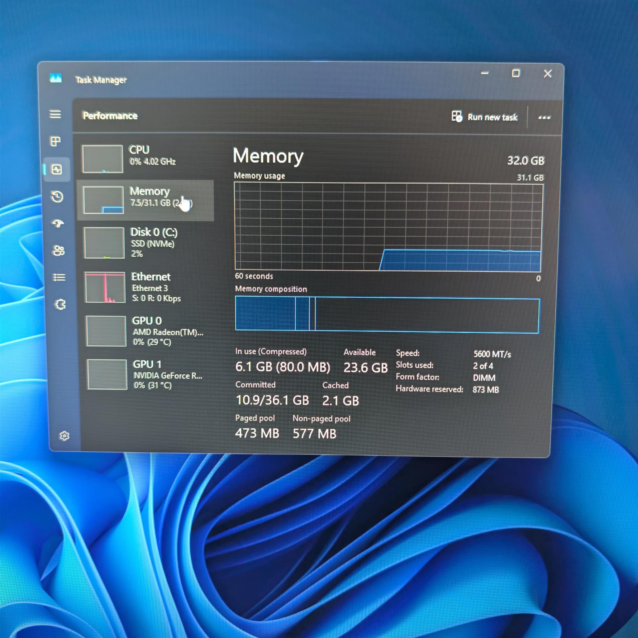 Ryzen 7 7800X3D | RTX 4060 8GB | 32GB DDR5 RAM 5600MT/s