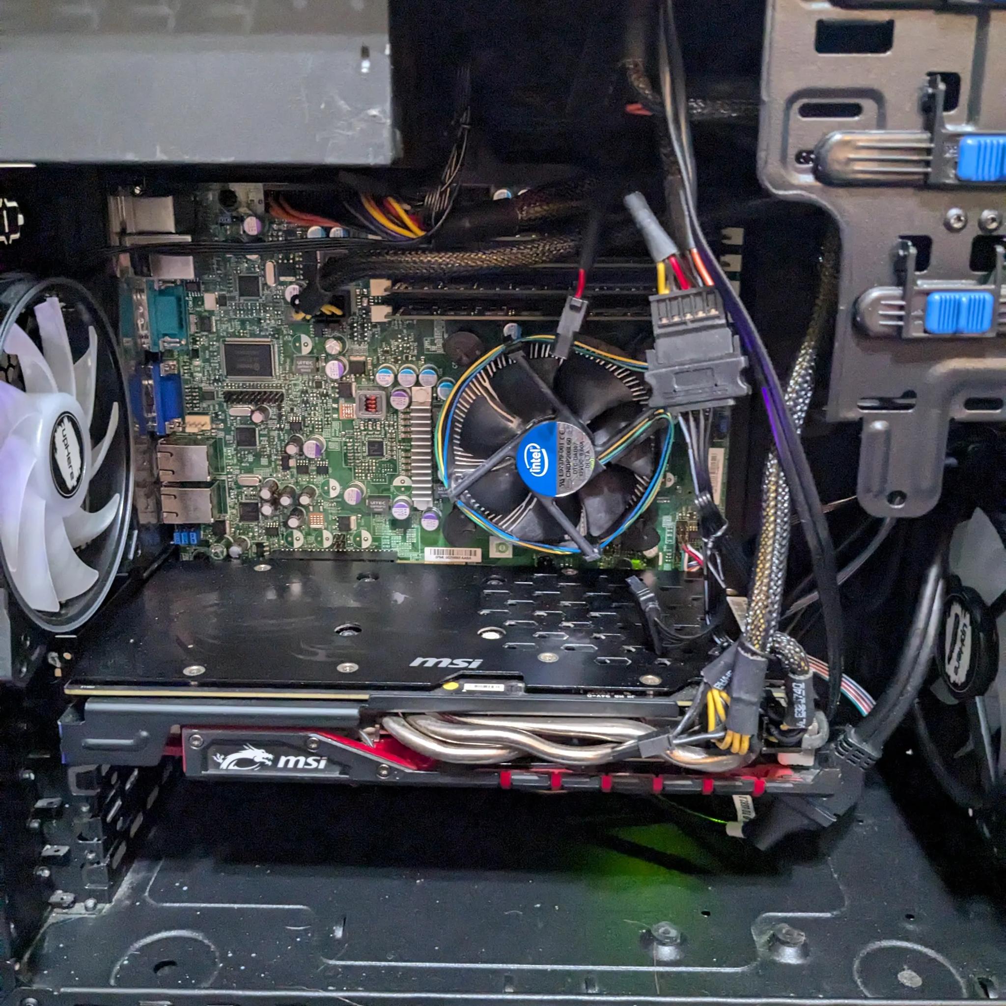FREE SHIP || Budget Build || i7-870, 16GB RAM, R9 380 2GB, 480GB SSD, Win10, WiFi