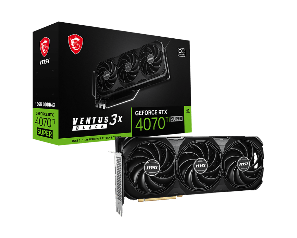 MSI RTX 4070 Ti VENTUS 3X OC Edition - New, Sealed in Box