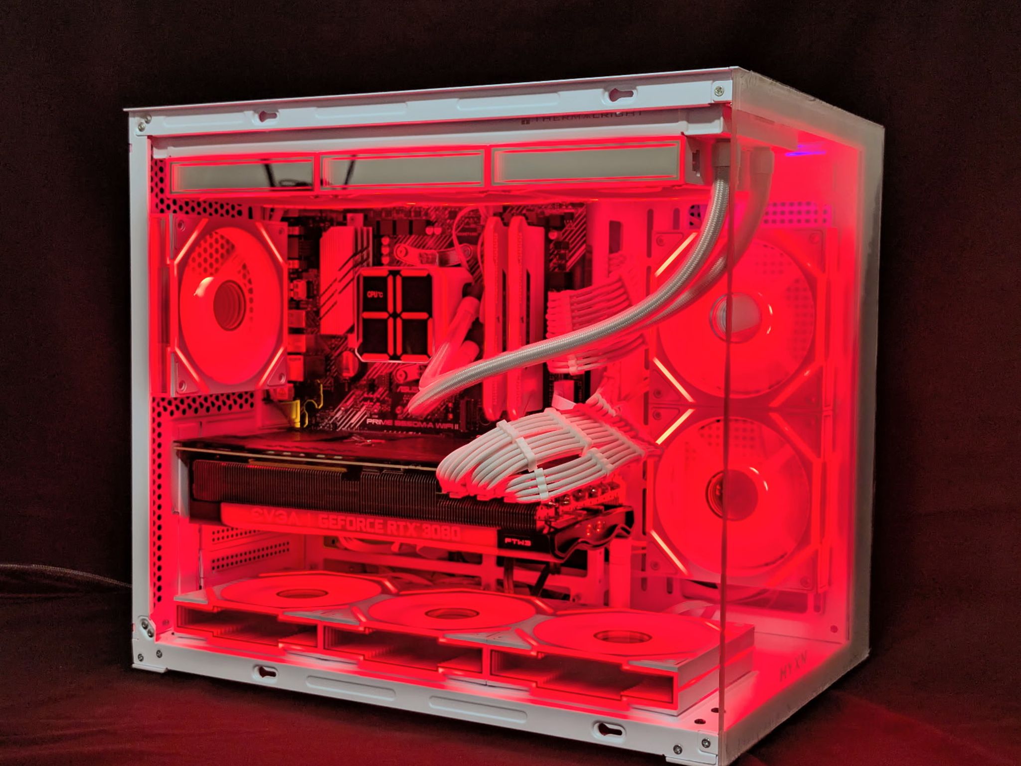 White Gaming PC | RTX 3080, R7 5800X, 32GB RAM, 1TB SSD