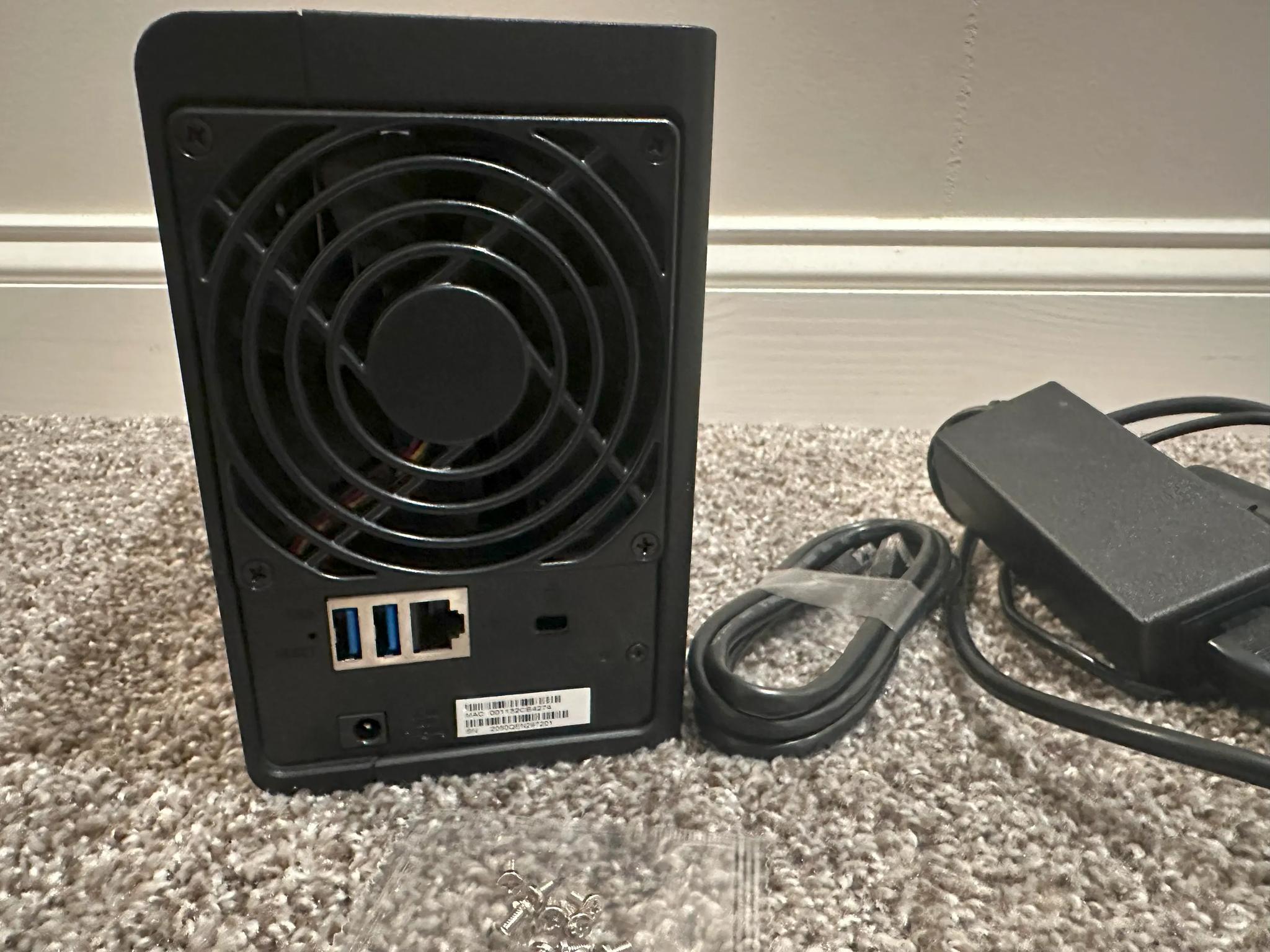 Synology 2 Bay (DS218) DiskStation 12TB (2x6TB)