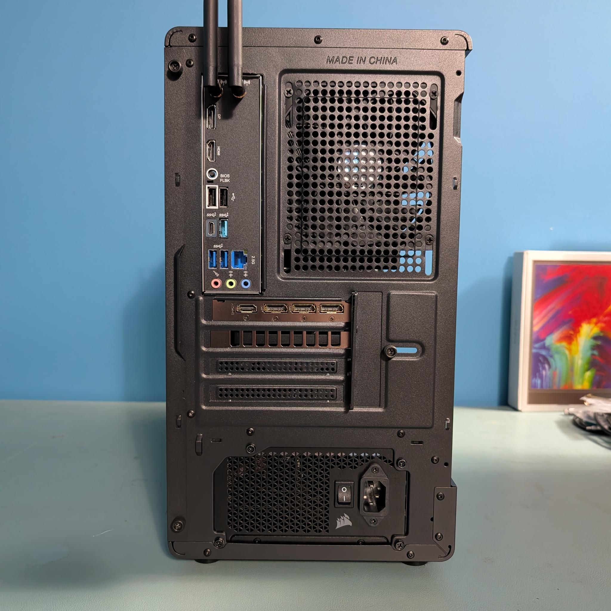 RTX 5060 Ti 16GB Gaming PC – Ryzen 5 7500F | 1440p Ultra | Black & Wood