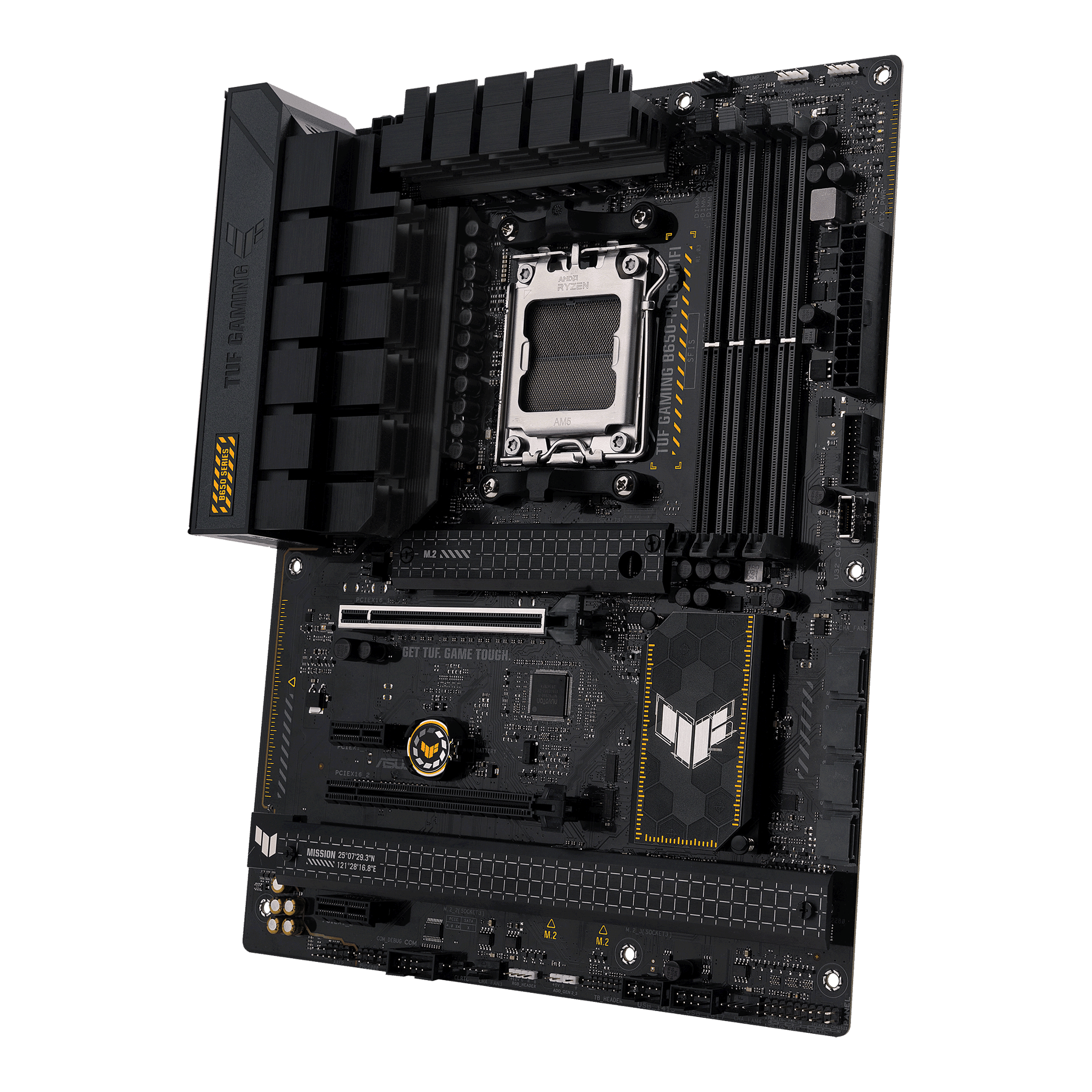 ASUS TUF GAMING B650-PLUS WIFI AMD AM5 B650 ATX M.2 Desktop Motherboard A
