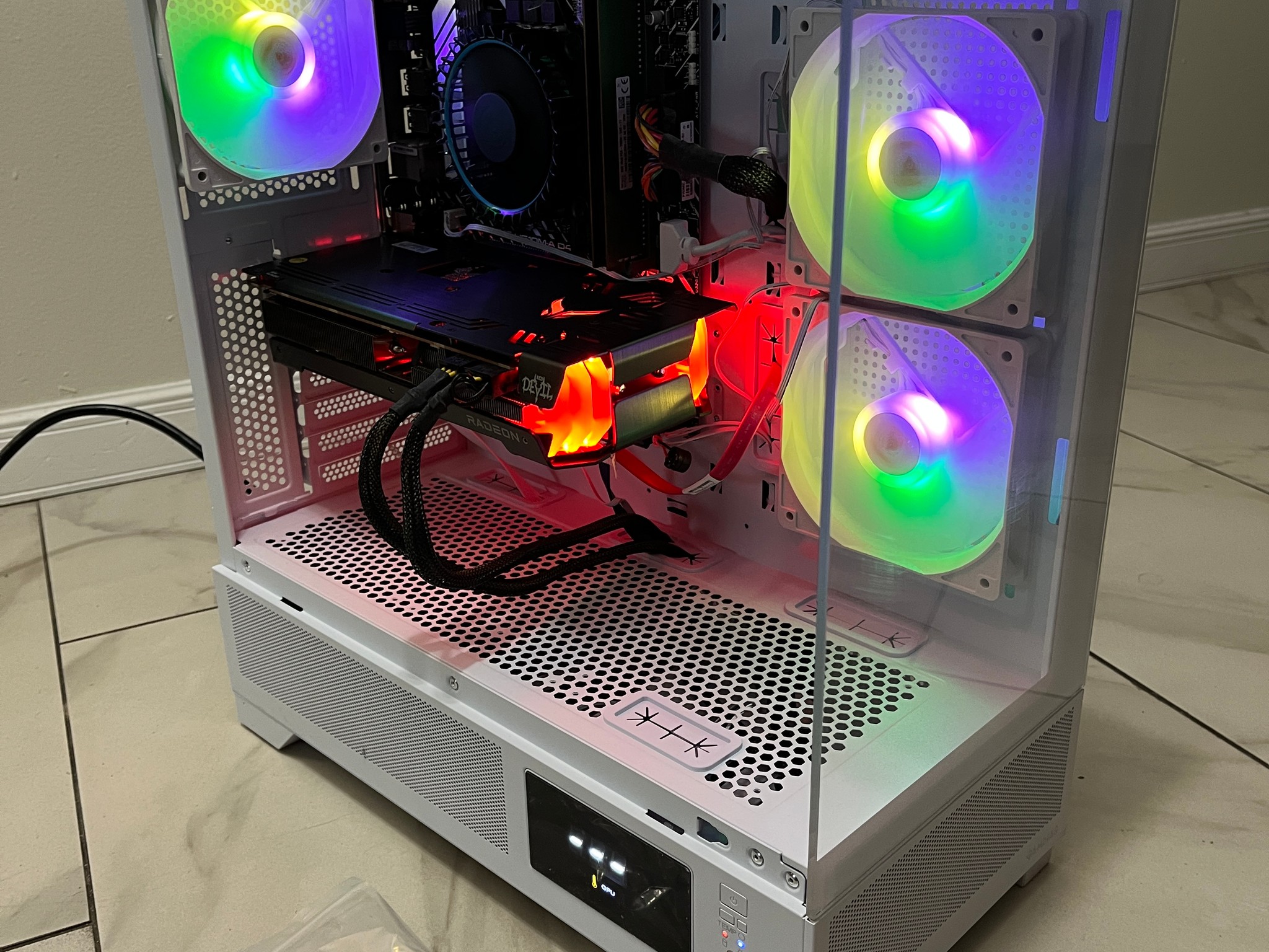 AMD RX 6600 XT, Intel Core i3-12100, 16GB RAM, 4.2 TB Storage, High FPS Gaming PC w/ Wi-Fi & BT