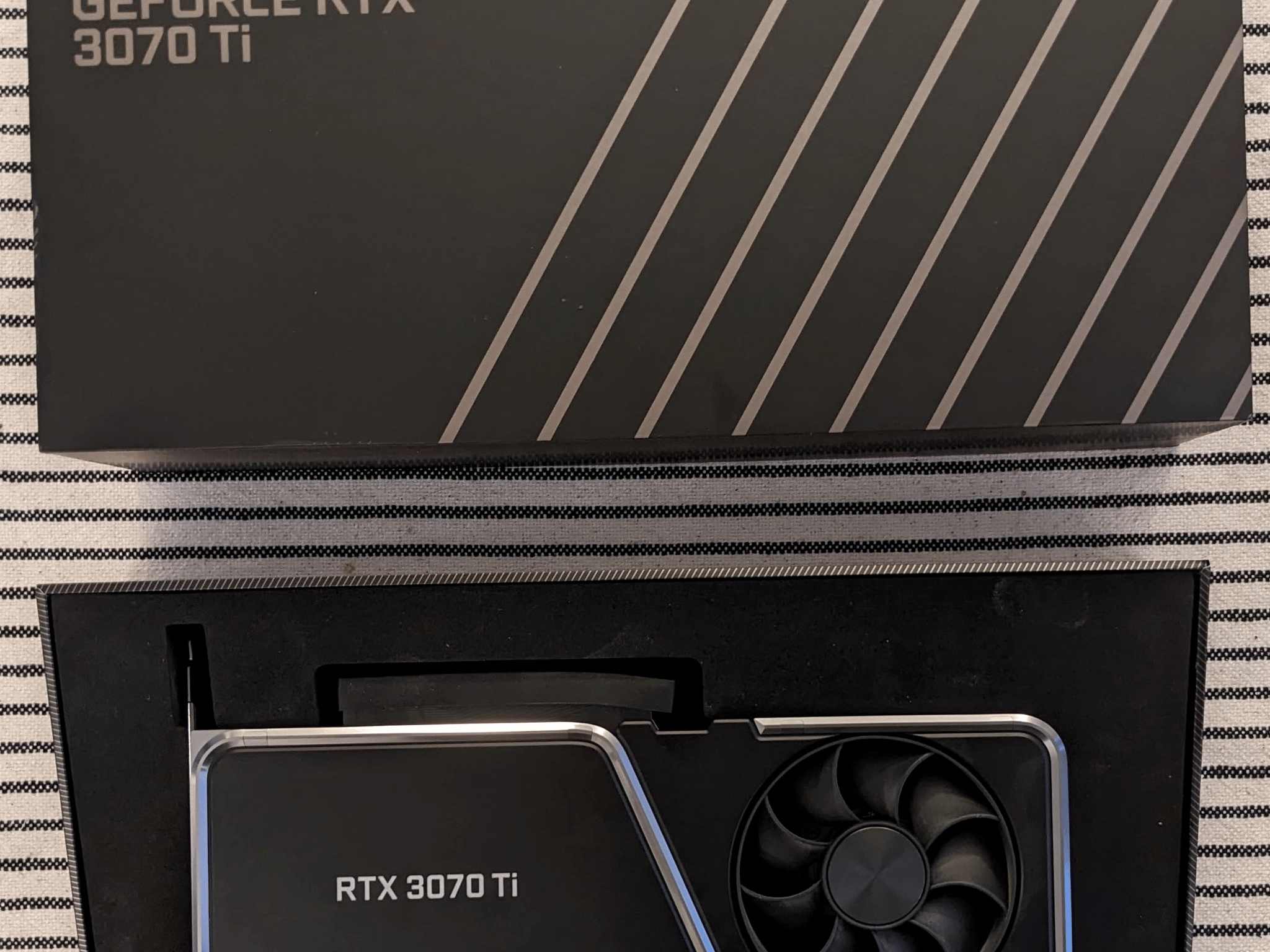 NVidia GeForce 3070 Ti 8GB Founders Edition