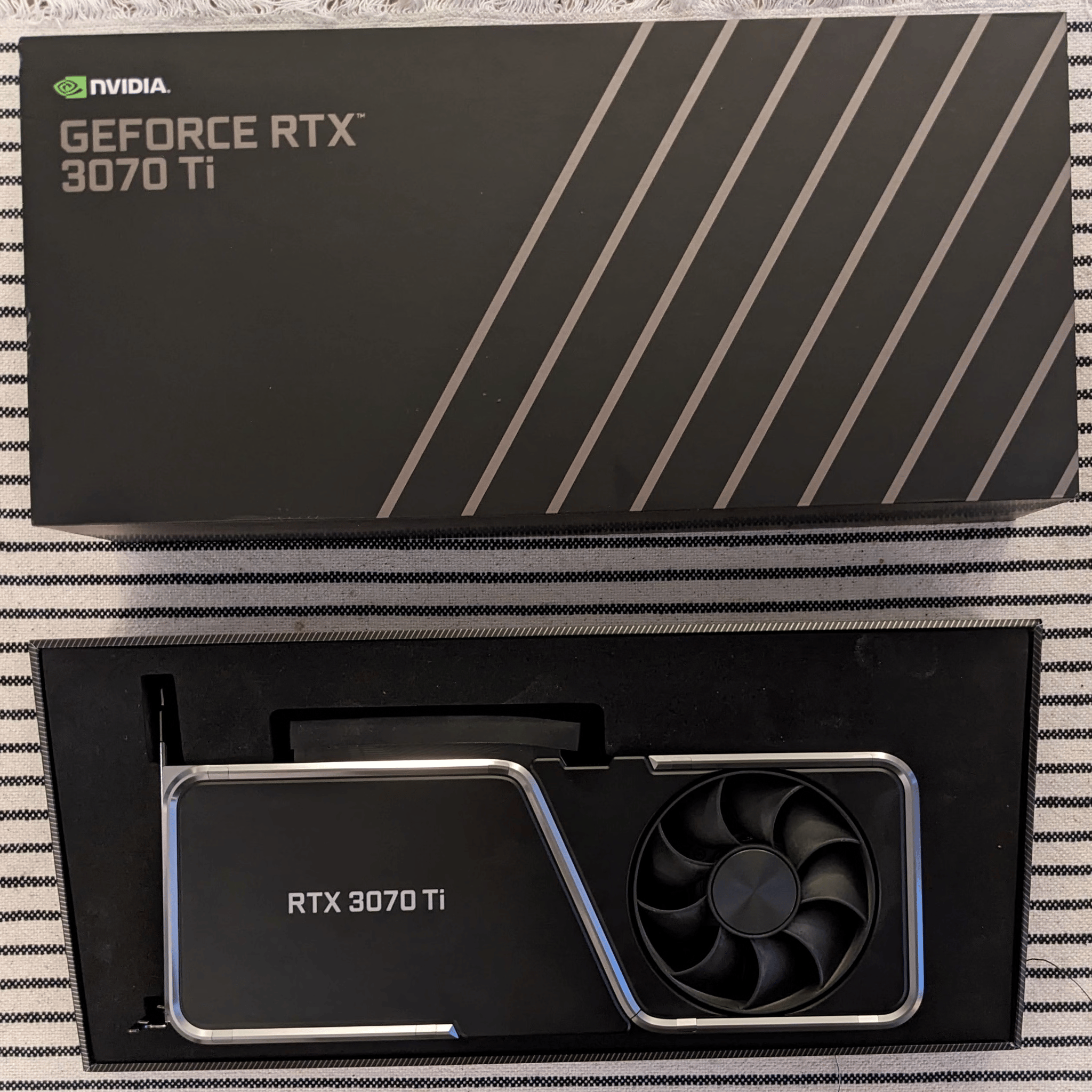 NVidia GeForce 3070 Ti 8GB Founders Edition