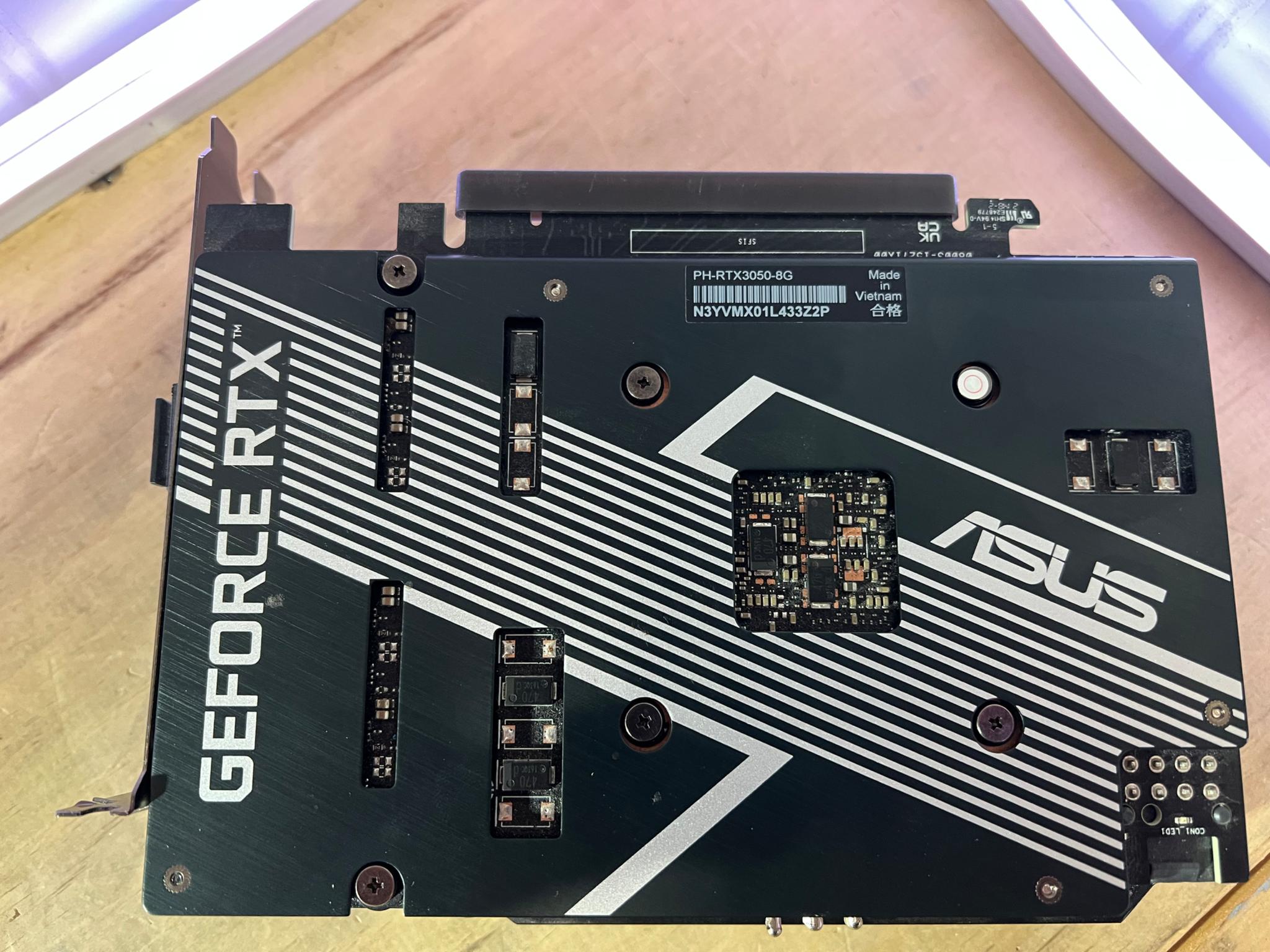 ASUS 3050 8g pulled from a know working rig for customer upgrade