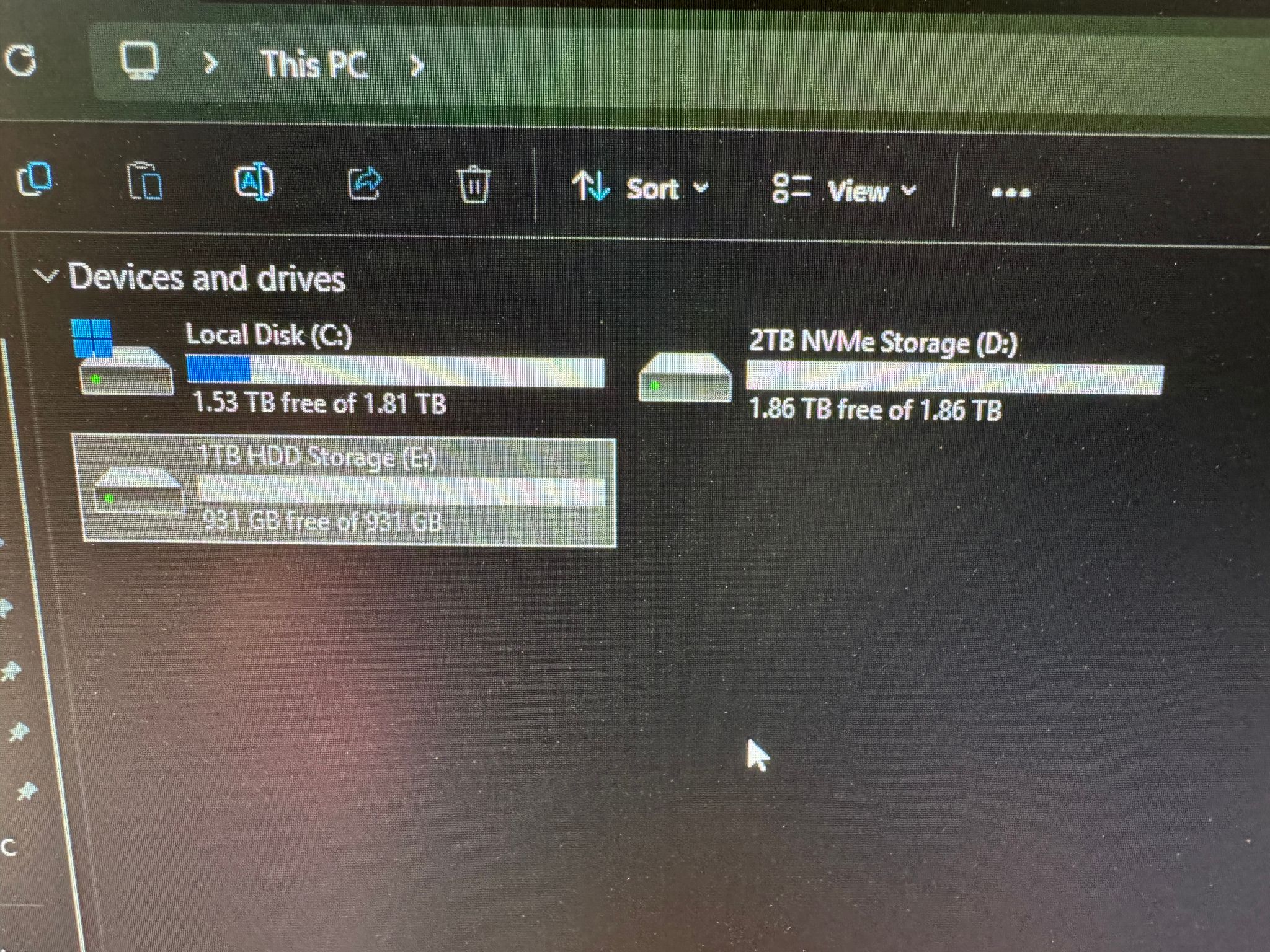 Great 1440P Gaming PC, Ryzen 7 5700X, 32gb of ram, 4TB total NVMe Storage, Radeon RX 6750 XT 12gb