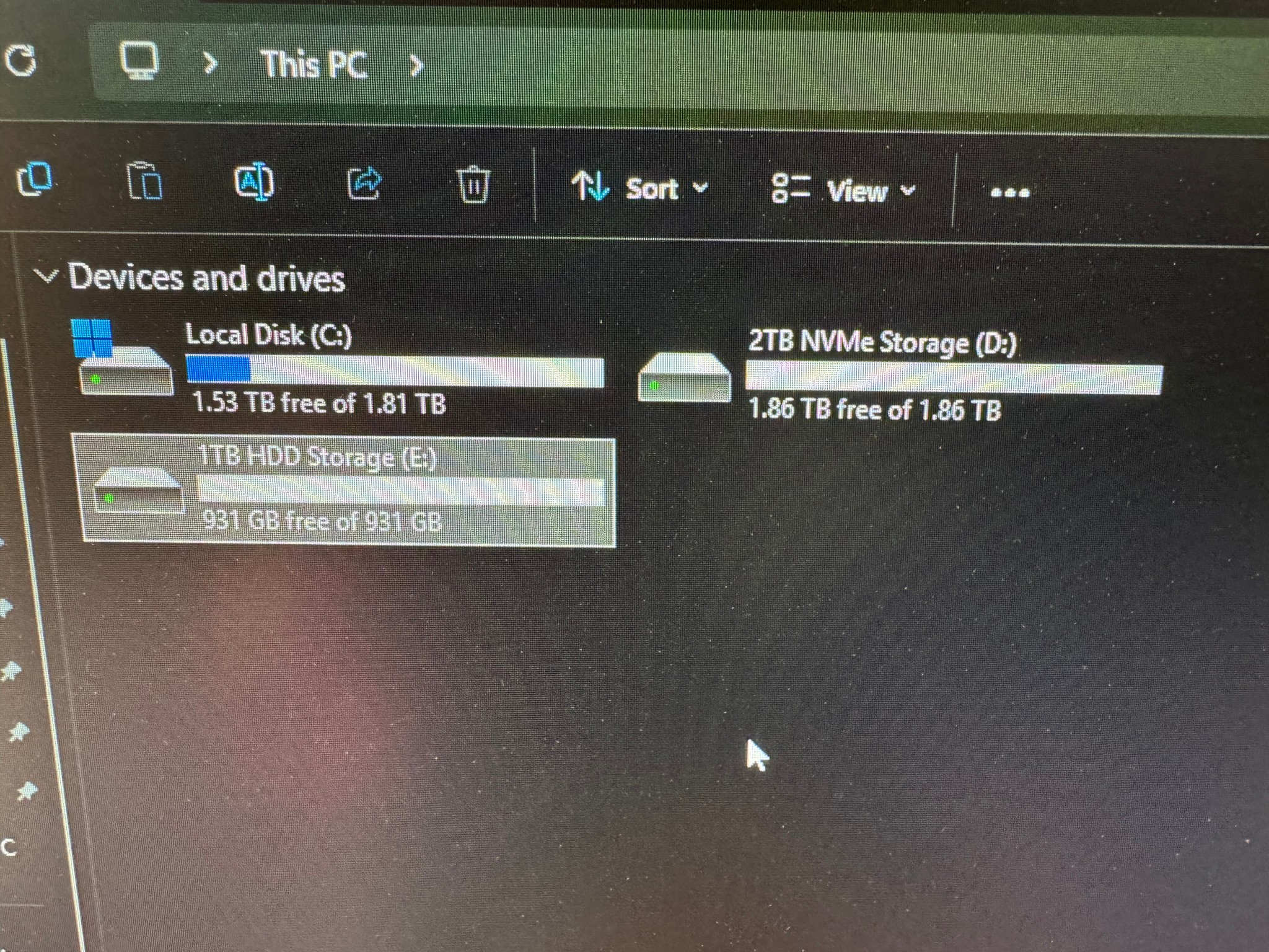 Great 1440P Gaming PC, Ryzen 7 5700X, 32gb of ram, 4TB total NVMe Storage, Radeon RX 6750 XT 12gb