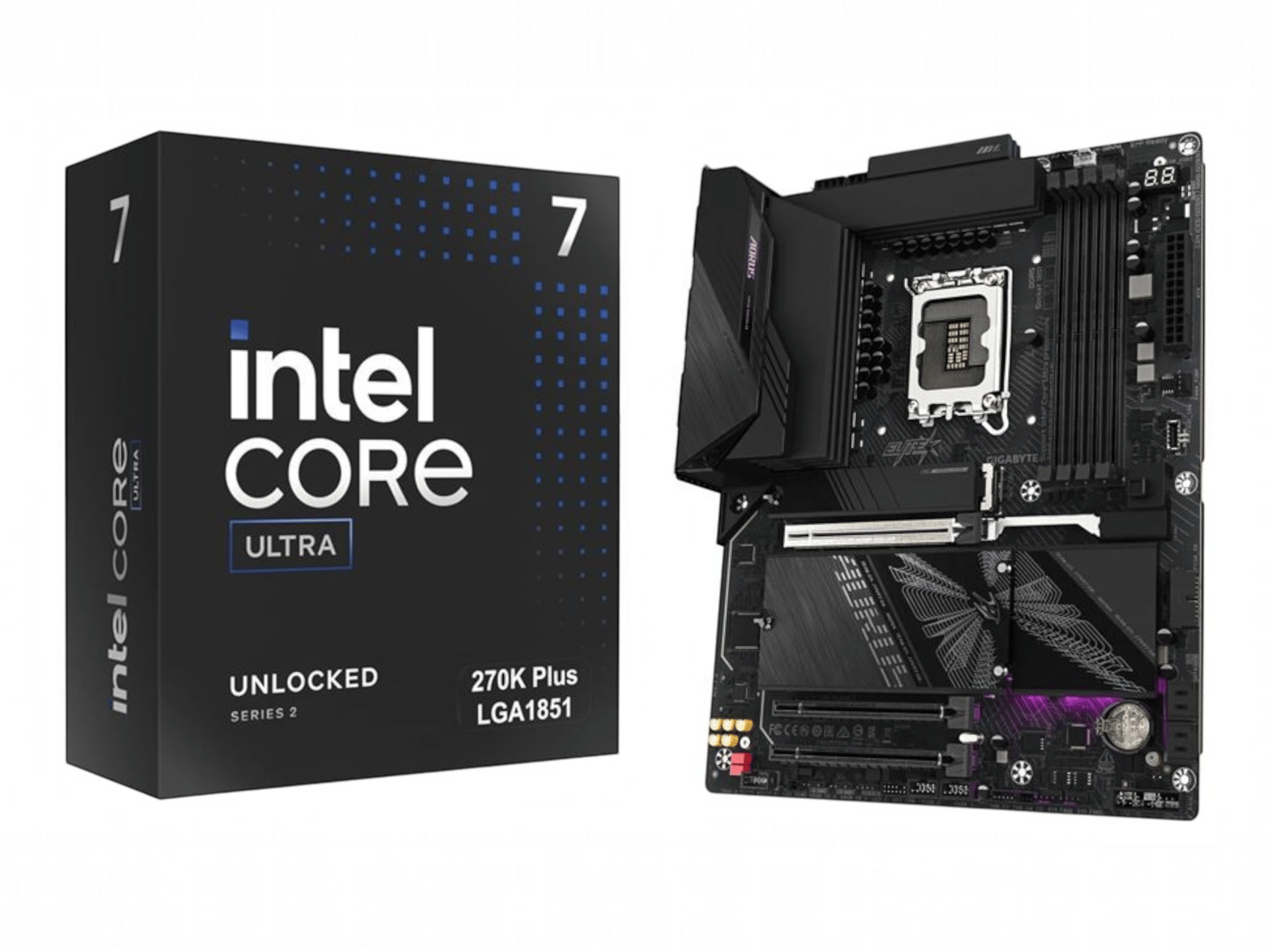 Intel Core Ultra 7 270K Plus + Gigabyte Z890 Aorus Elite WI-FI 7 Plus (CPU + Motherboard Bundle)