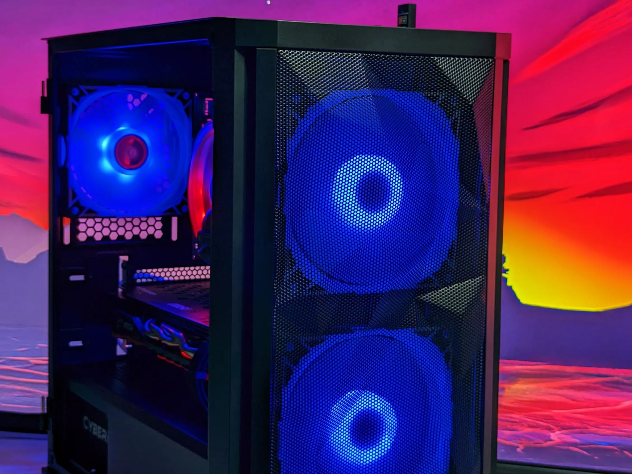 🥷⚫Snake Eyes🥷⚫-Gaming PC-AMD RX 580 4GB-AMD Ryzen 5 2600-16GB DDR4 RAM-512GB NVME