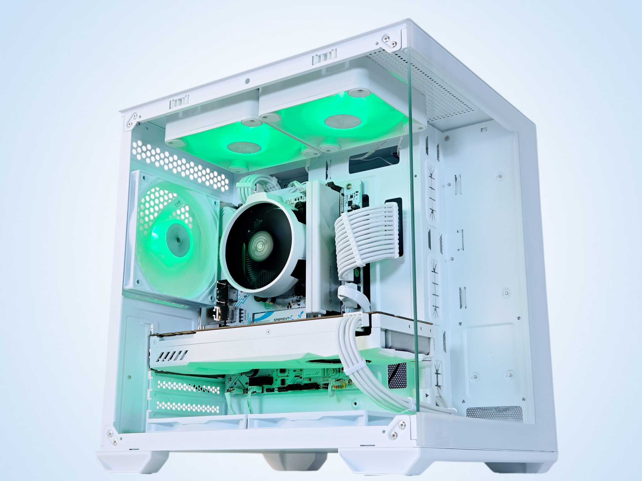 🤍🏔️Alaska🏔️❄️Gaming PC❄️AMD RX 5700 8GB❄️AMD Ryzen 5 3500X 6 core❄️16GB DDR4❄️512GB SSD