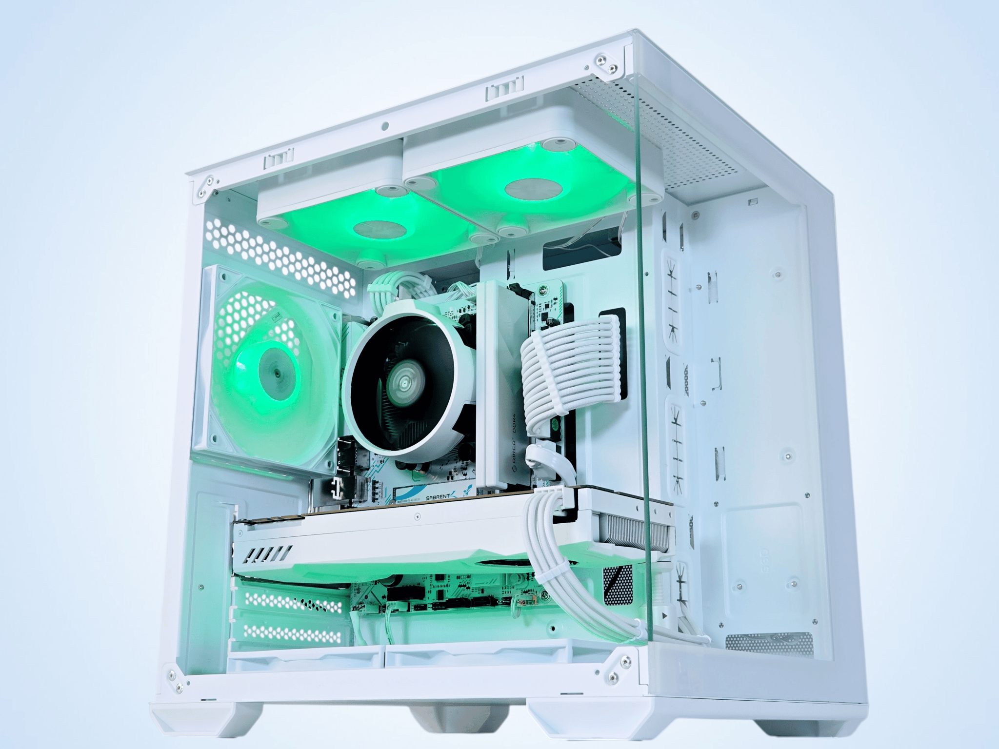 🤍🏔️Alaska🏔️❄️Gaming PC❄️AMD RX 5700 8GB❄️AMD Ryzen 5 3500X 6 core❄️16GB DDR4❄️512GB SSD