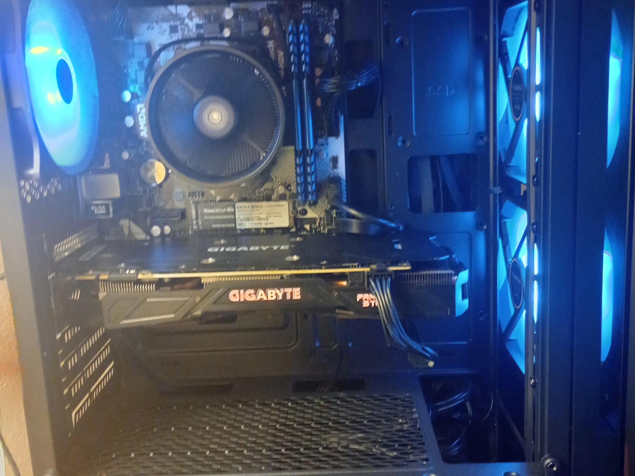 New Ryzen 5 5500, GTX 1070TI, 16GB DDR4 RAM, 512mb M.2 Storage, 500 Watt PSU