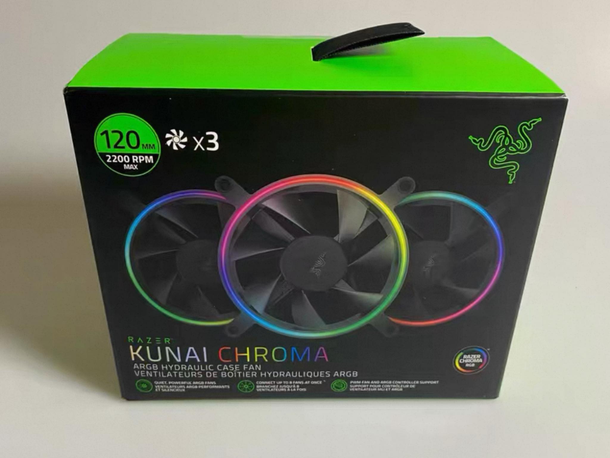 Razer Kunai Chroma 120mmx3 ARGB Case Fan