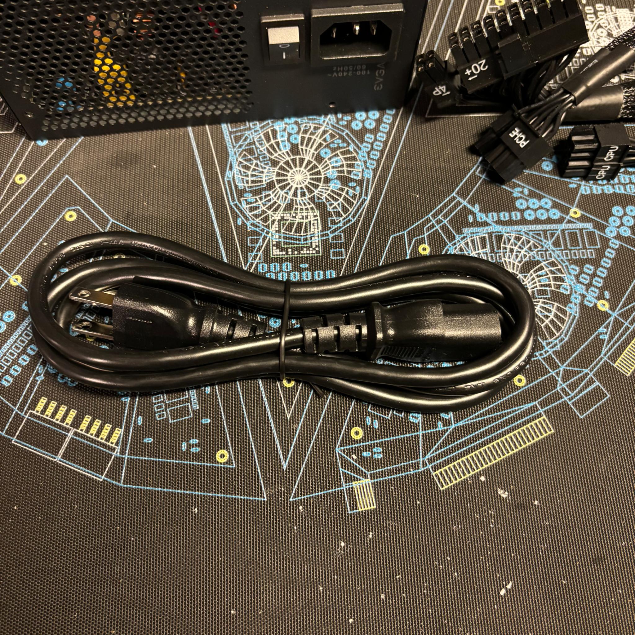 EVGA 550 Watt 80 Plus Bronze Budget Power Supply For Sale