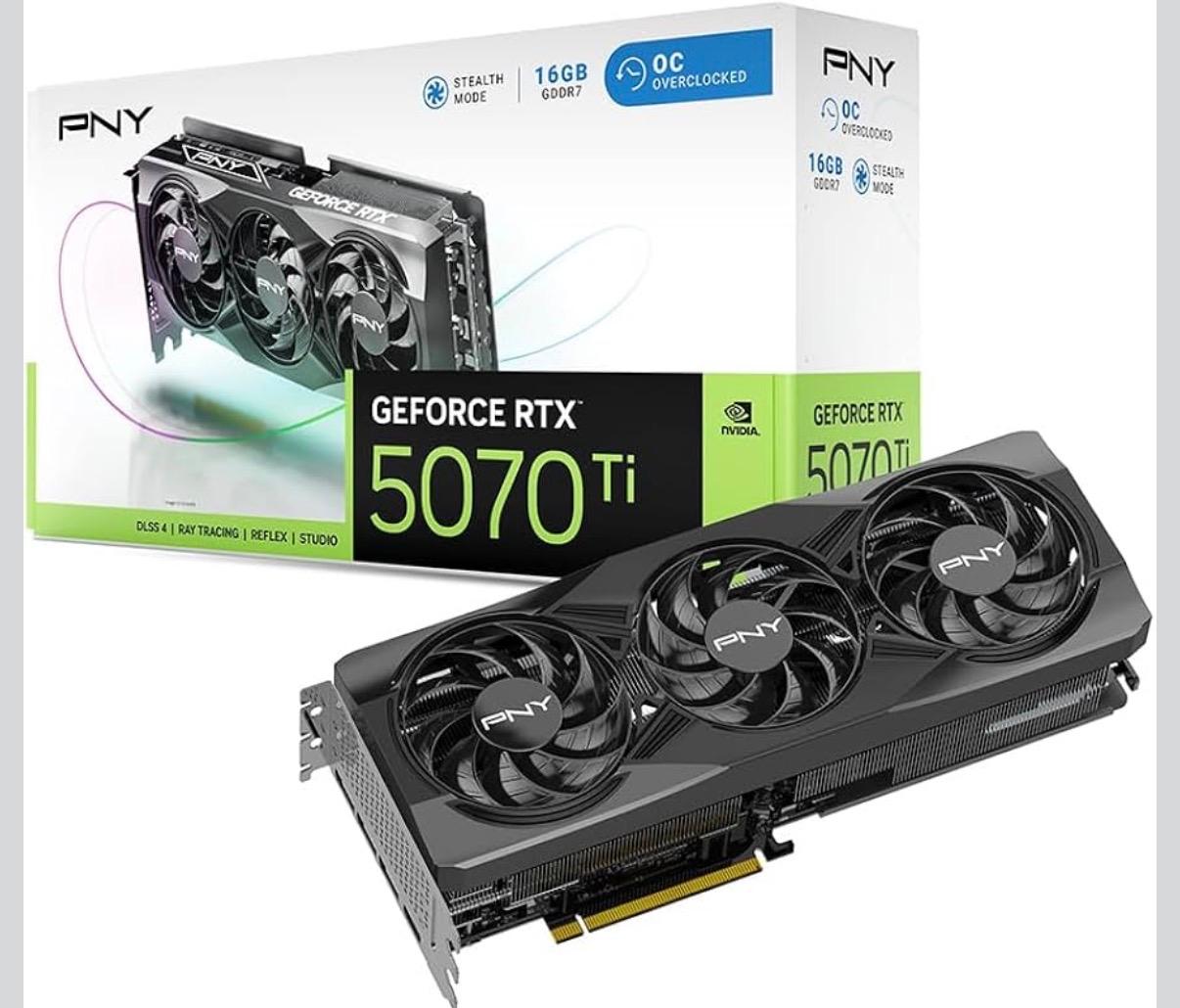 RTX 5070 Ti 16GB PNY