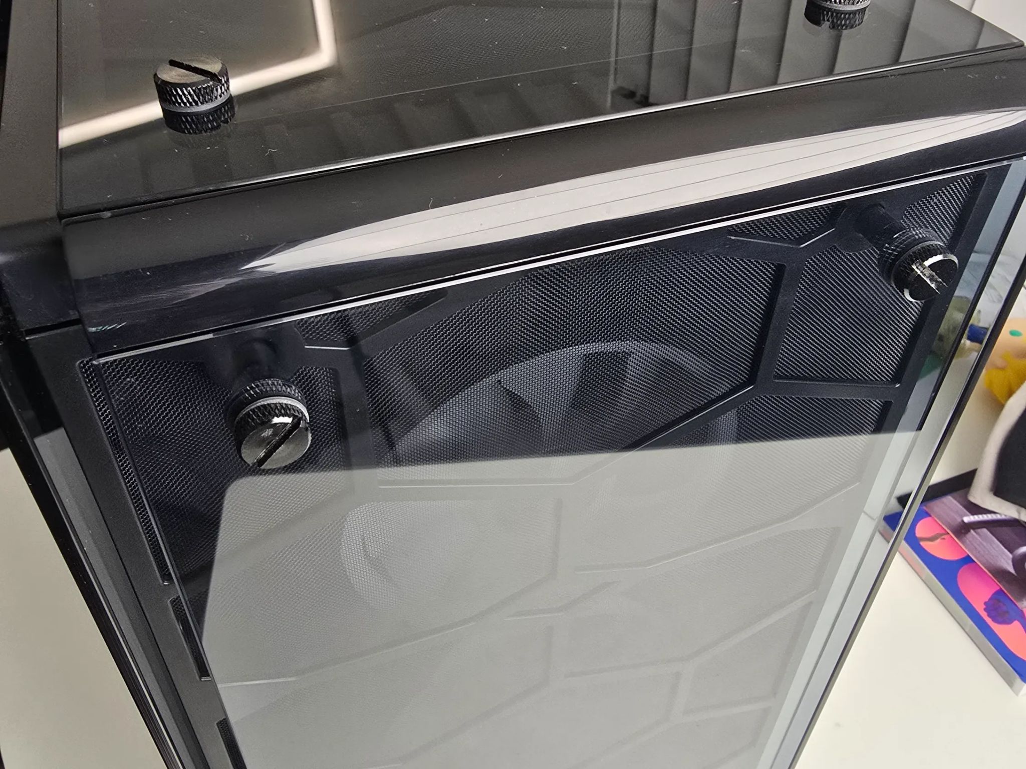 Corsair Crystal 570X Tempered Glass Case W/ Power Supply Case Fans (6) & More