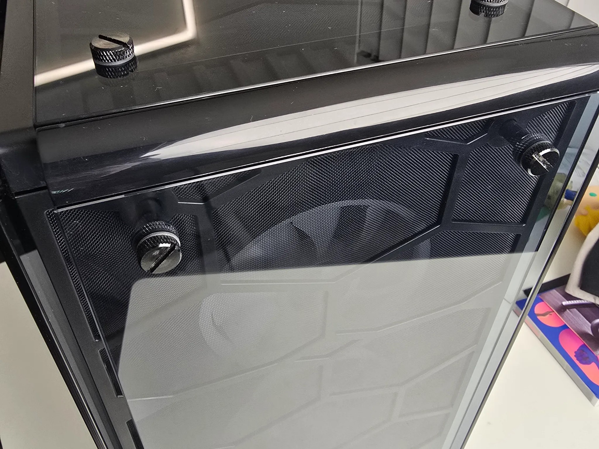 Corsair Crystal 570X Tempered Glass Case W/ Power Supply Case Fans (6) & More