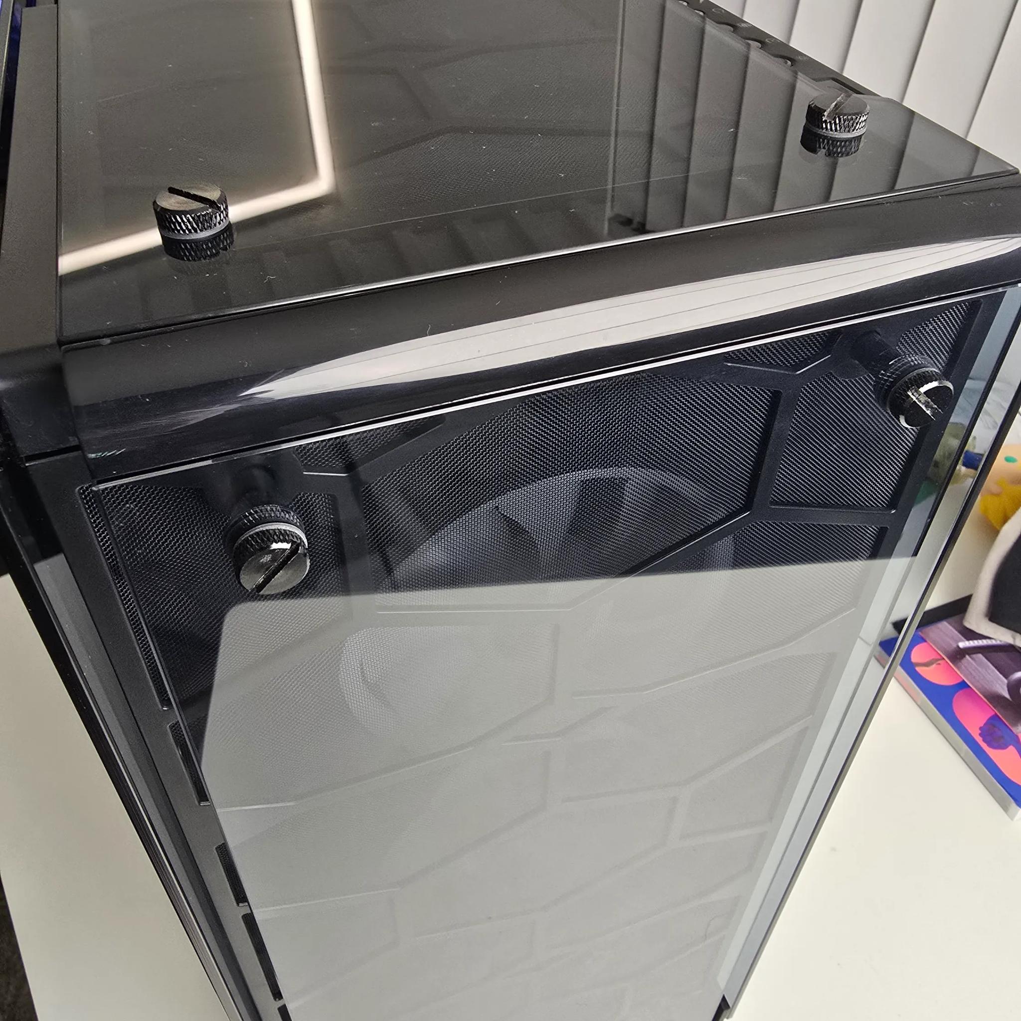 Corsair Crystal 570X Tempered Glass Case W/ Power Supply Case Fans (6) & More
