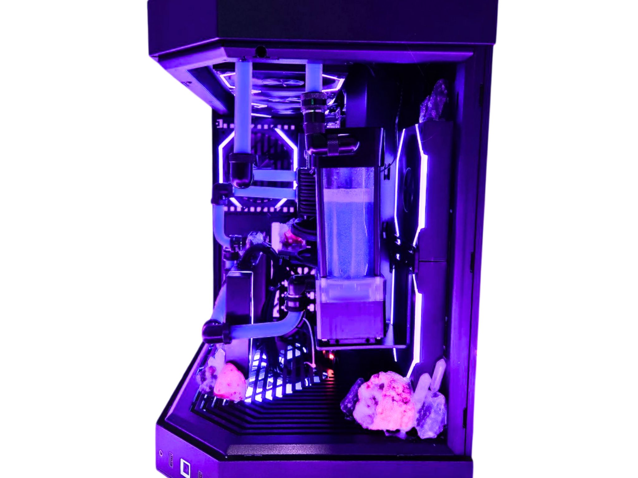 💎 Geode 🔮: RX 7900 XTX | Ryzen 9 7900X | 64GB DDR5 RAM | 2TB SSD | 8 RGB Fans | Black Gaming PC