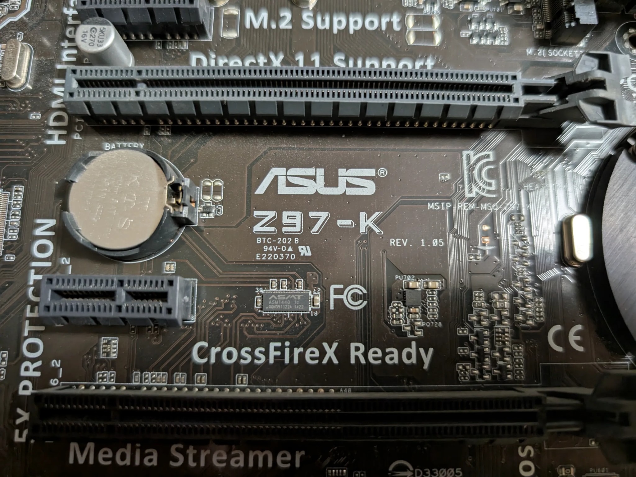 Asus Z97-K + Intel Core i7 4790K + 16gb DDR3 1600mhz