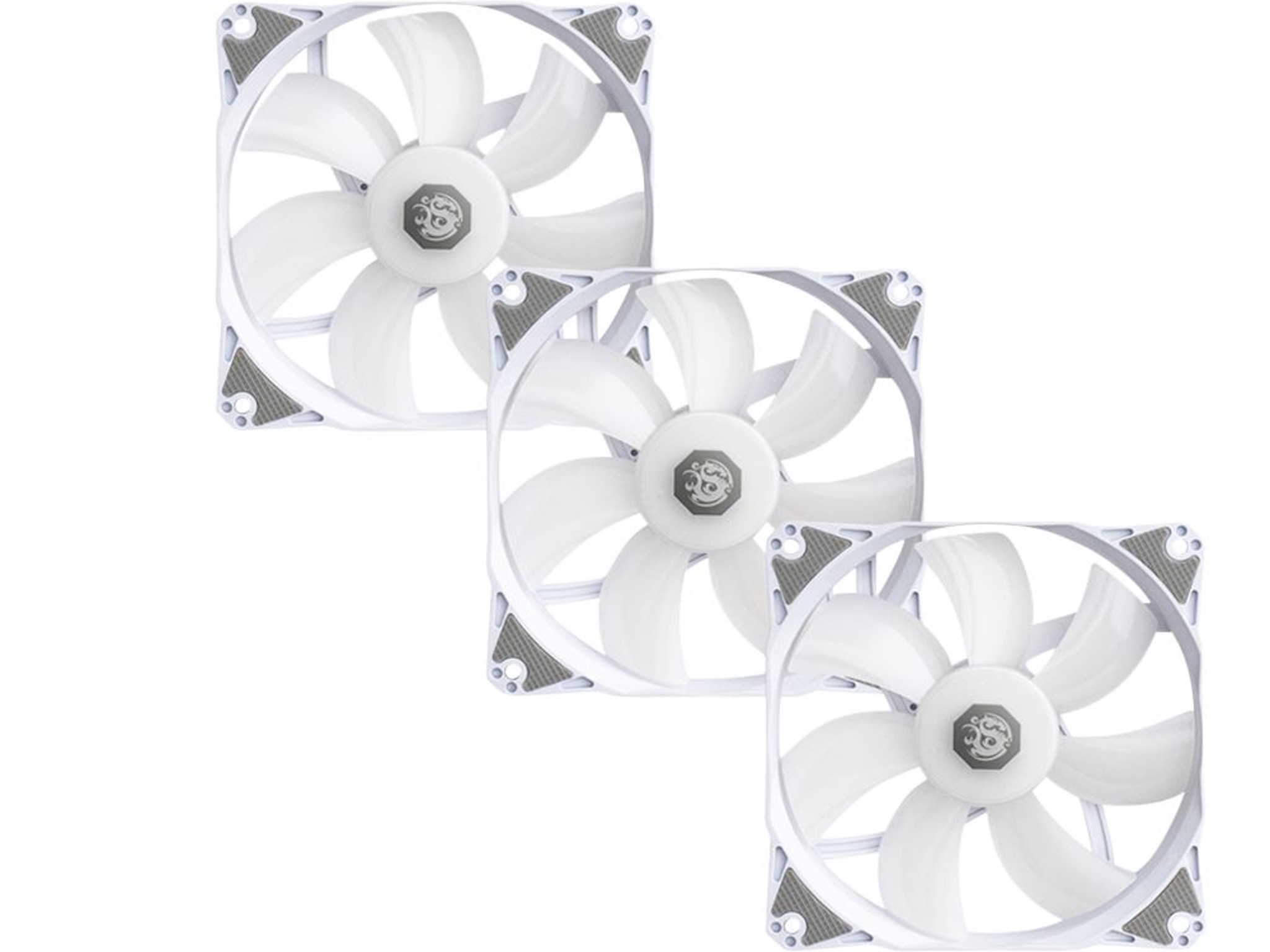 Bits Power Notos 120mm RGB Fans - White