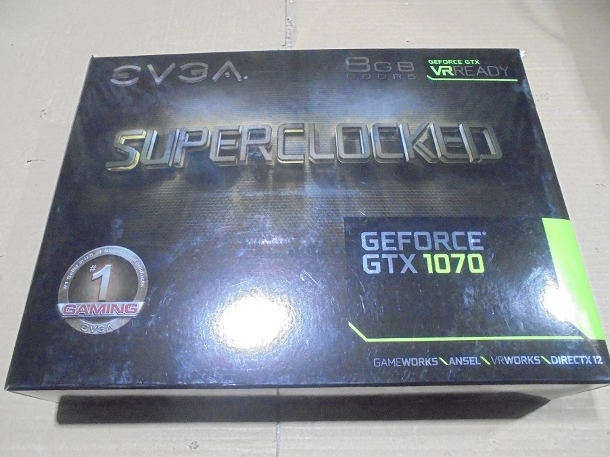EVGA GTX 1070 8 GB BIOS SC/Great Condition/OE Box/OE Contents