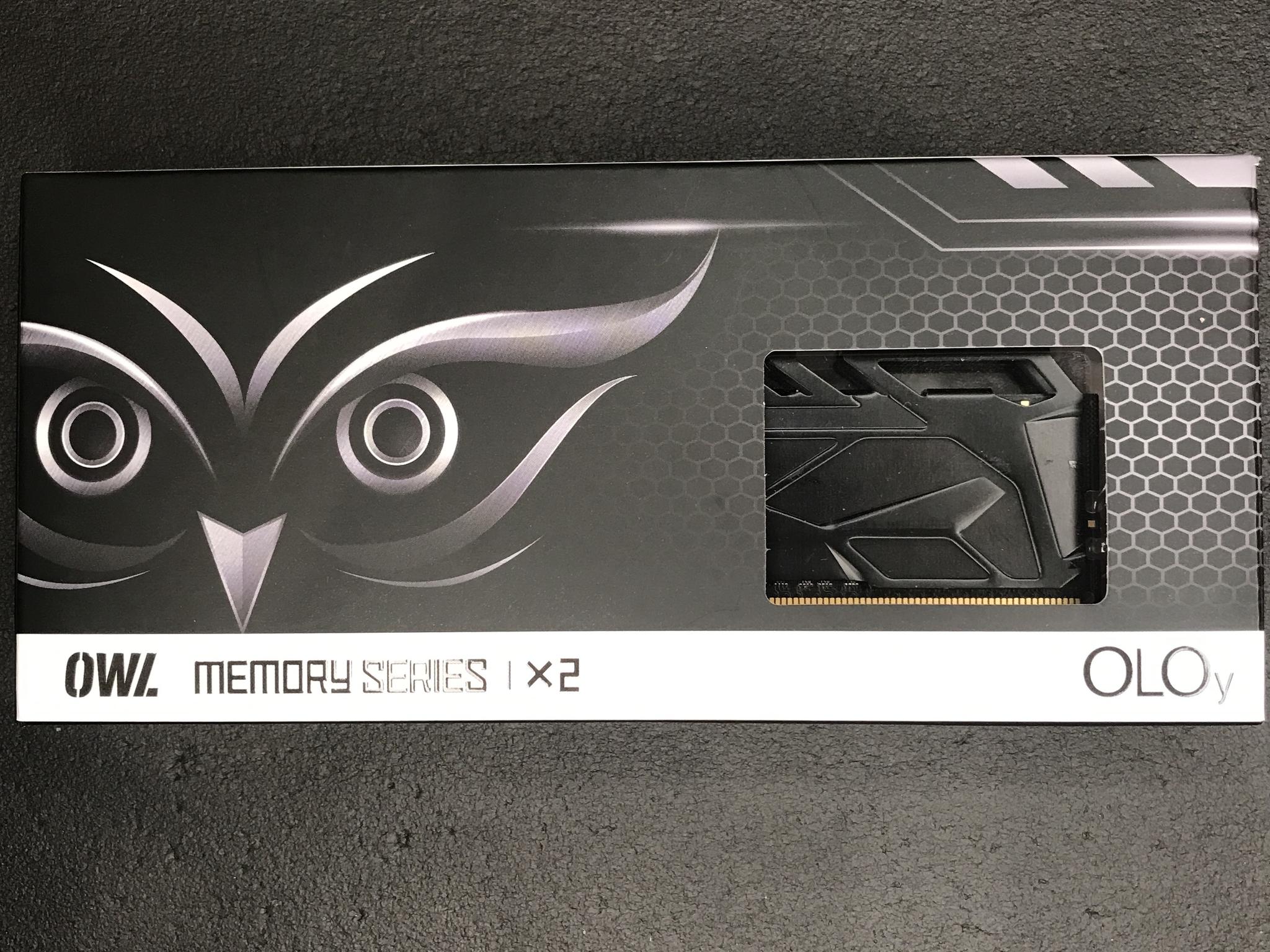 Used black OLOy 16GB DDR4-3000 cl16 