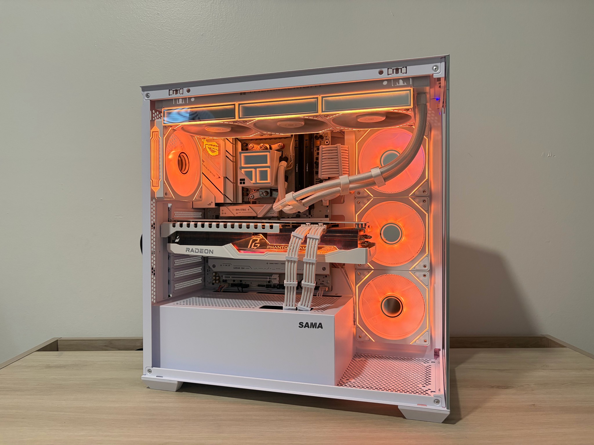 👻 Phantom 👻 Ryzen 5 9600X RX 7900 XT 20GB 32GB DDR5 1TB M.2 Win 11Pro Gaming PC