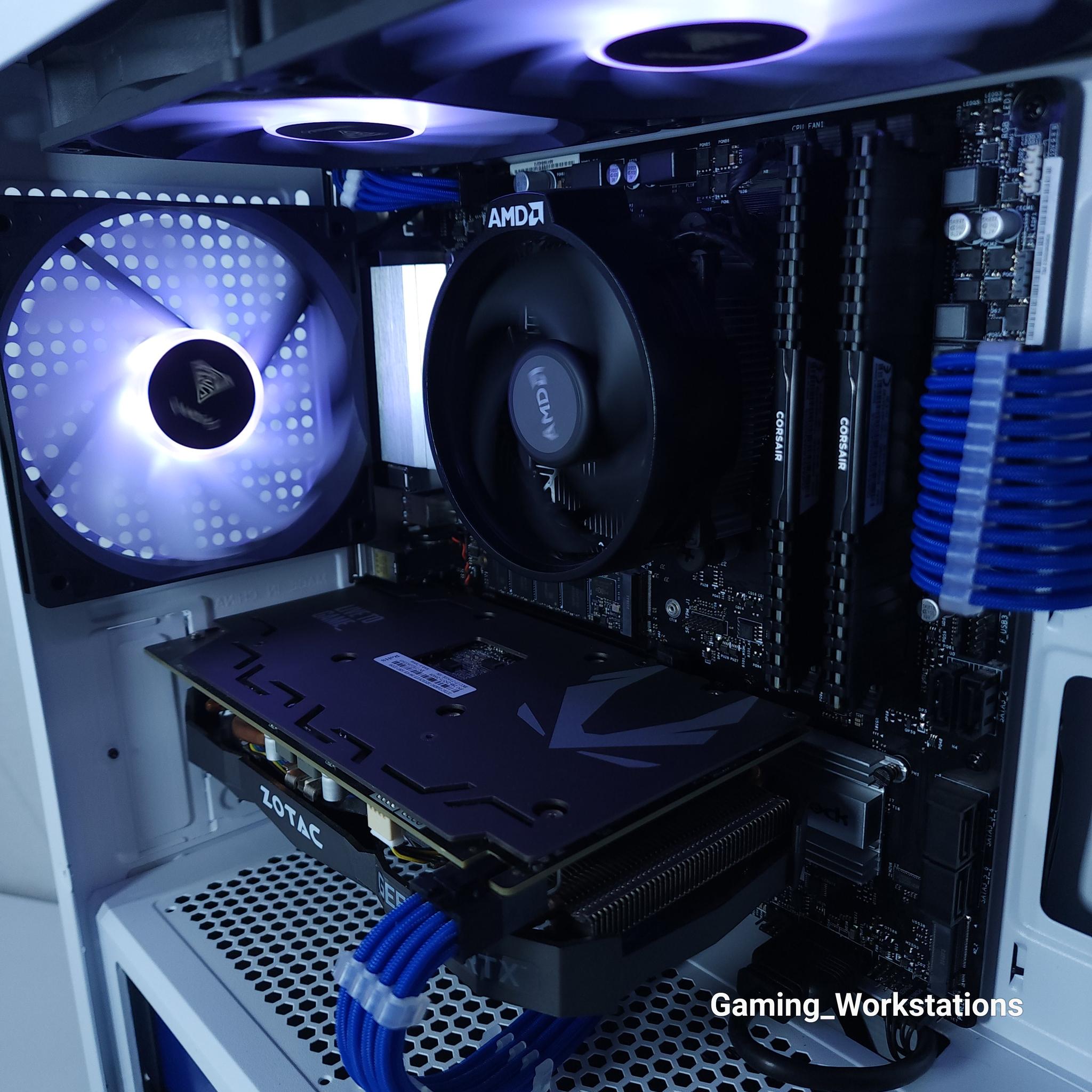💙RTX 2060●Ryzen 5 4500● 1080p Gaming Computer