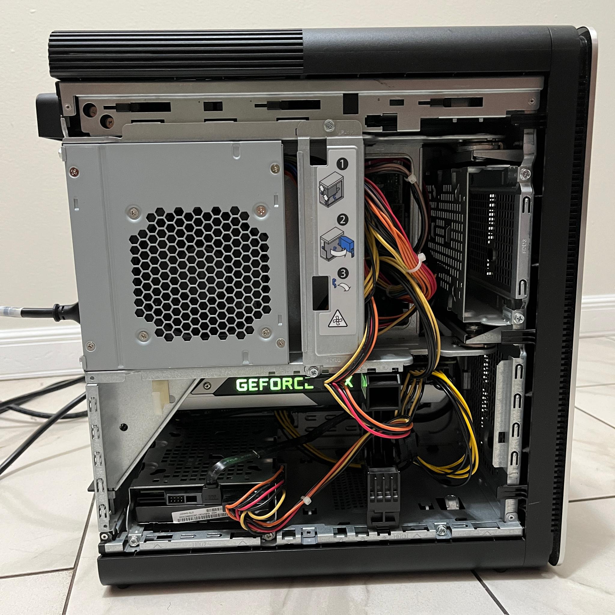 NVIDIA GTX TITAN Black 6GB, Intel i7-6700, 12GB RAM, 2.1 TB Storage, Dell Gaming PC w/ Wi-Fi & BT