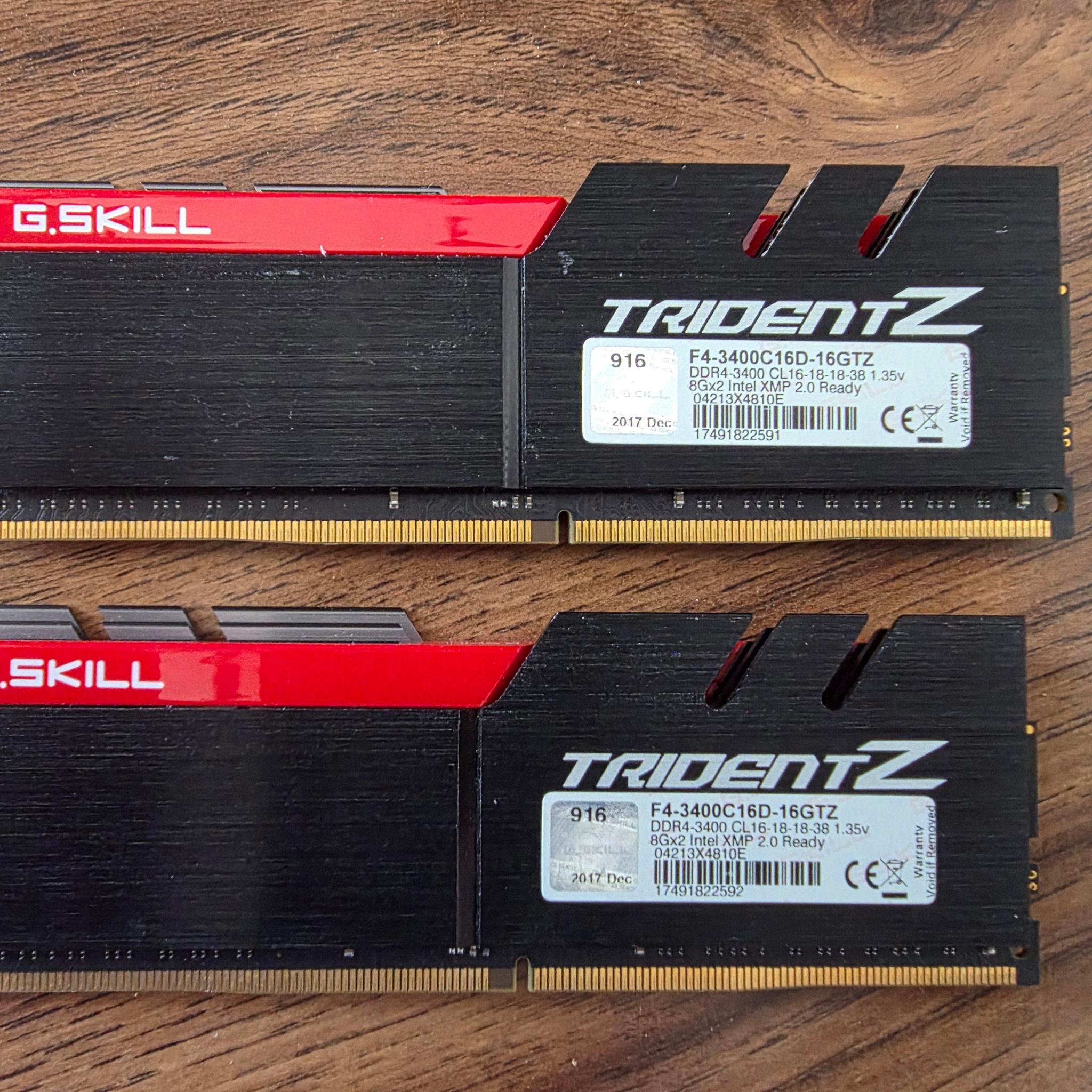 Ryzen 5 3600, B450 Pro 4, 16gb Trident Z 3400mhz, RX 570 4gb