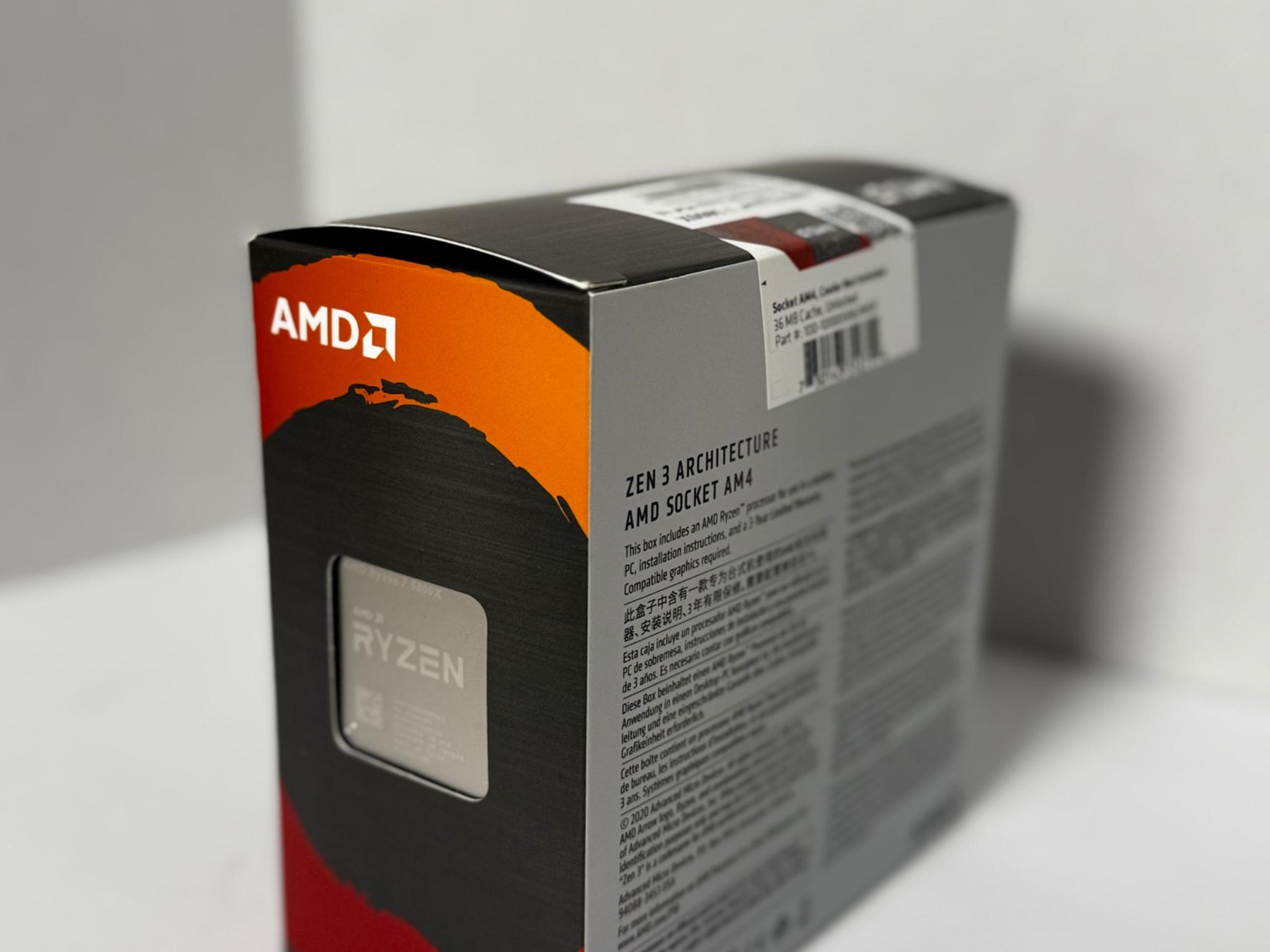 AMD Ryzen 7 5800X 8-core, 16-Thread Unlocked Desktop Processor