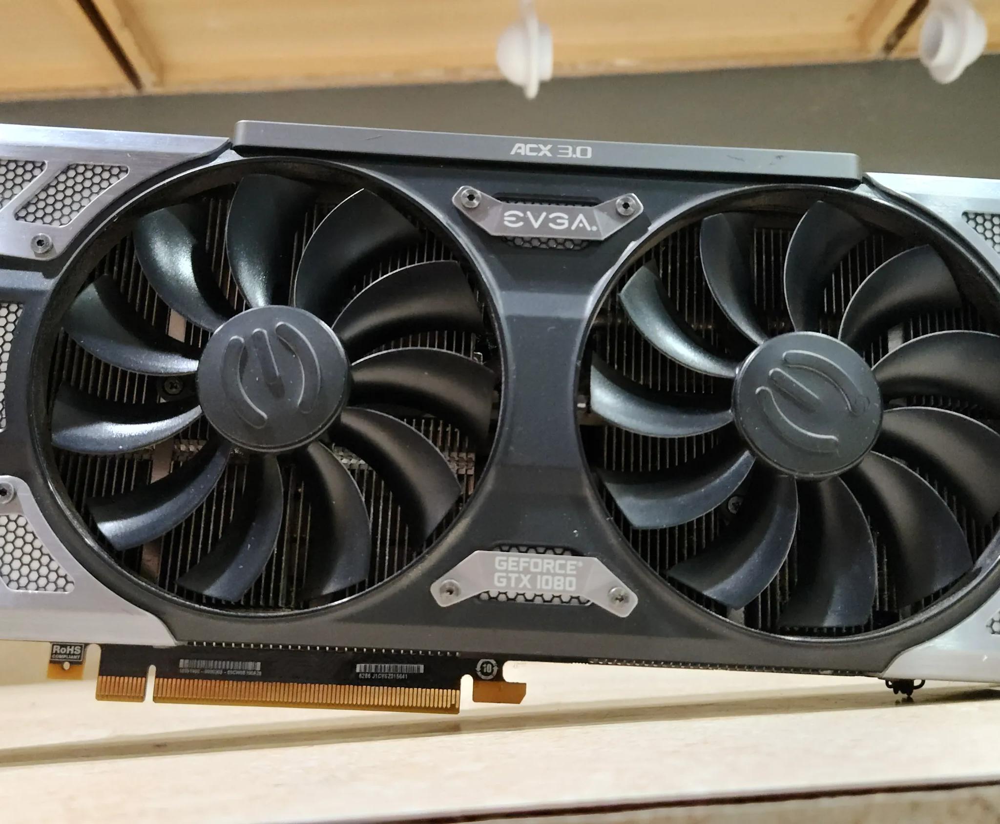 🔥 EVGA GTX 1080 FTW GPU