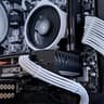 WHITE - AMD Wraith Stealth Socket AM4/AM5 4-Pin Custom Painted Stock Cooler (Multiple Qty Available)